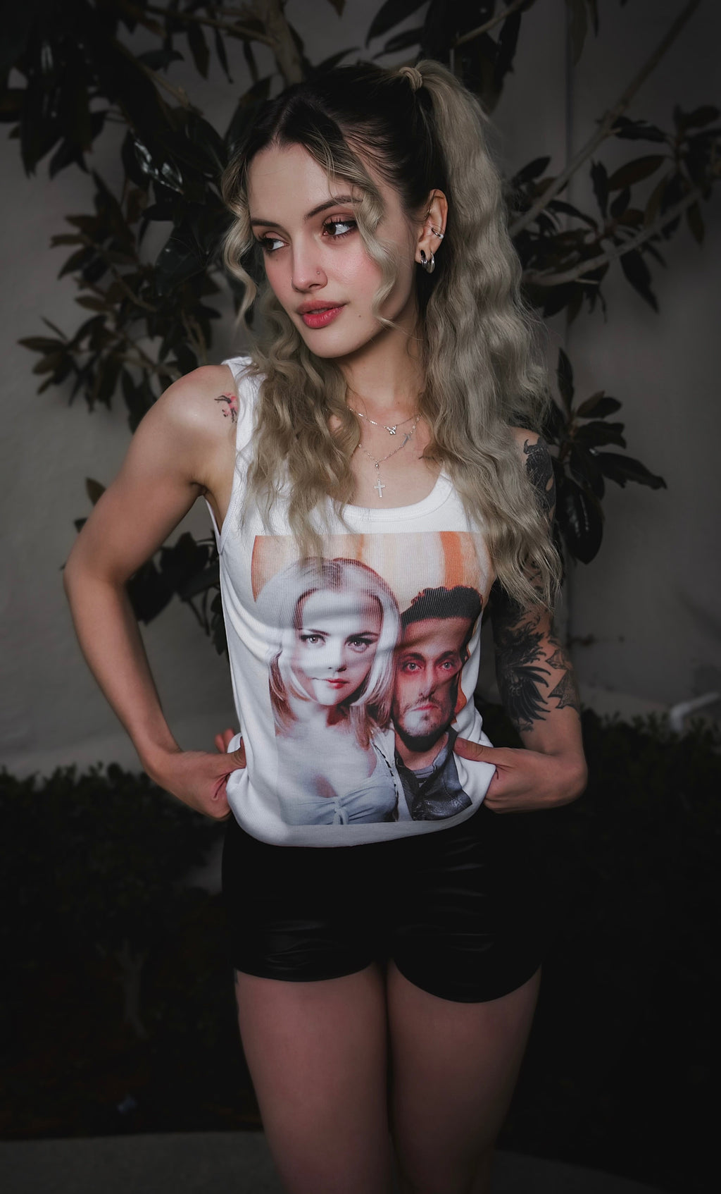 Vera's Eyecandy Buffalo 66 Ribbed Tank Top