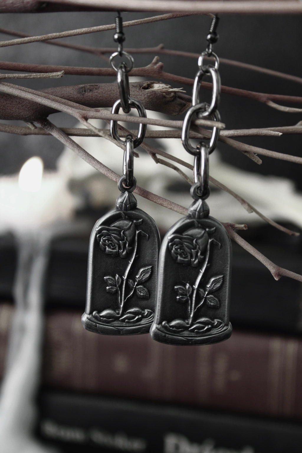 The Pretty Cult Dusted Rose Earrings