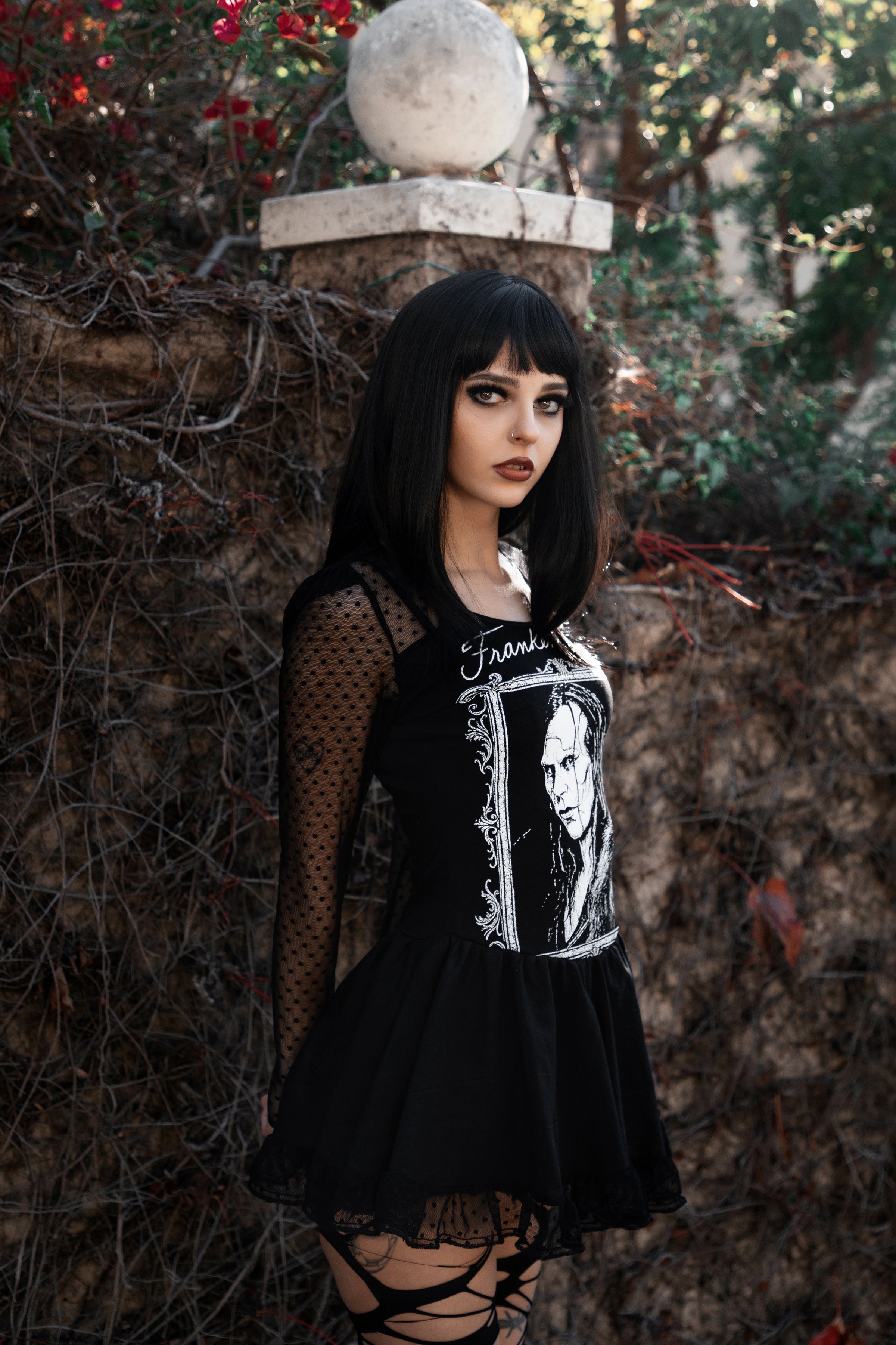 Vera's Eyecandy A Leaf For Me Frankenstein Ballerina Dress