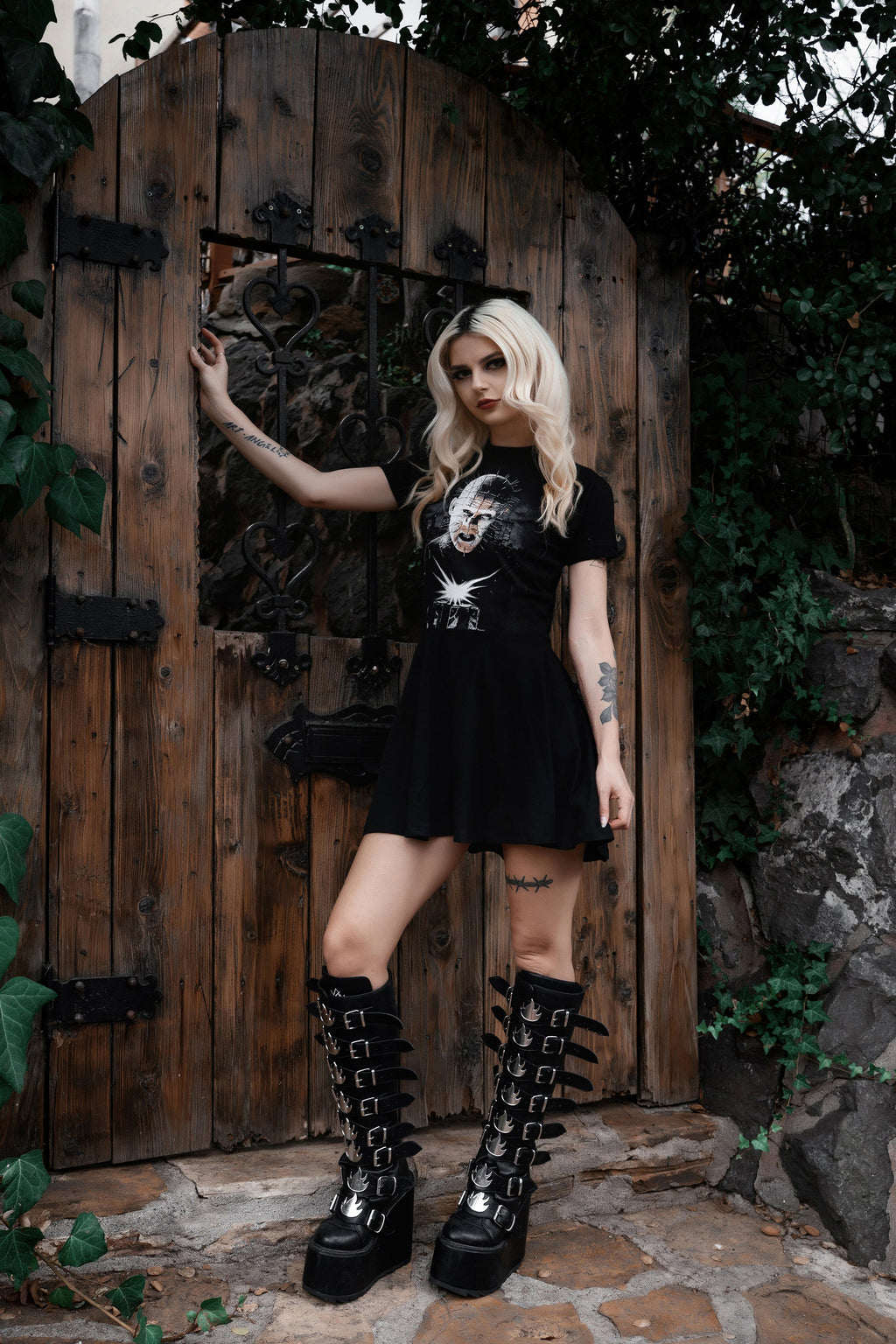 Vera's Eyecandy Hellraiser Baby Doll Dress