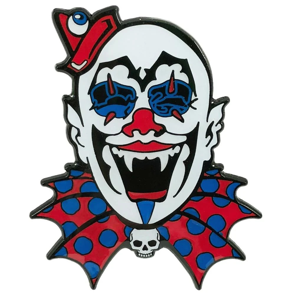 Kreepsville 666 Kreepy Clown Enamel Pin Badge