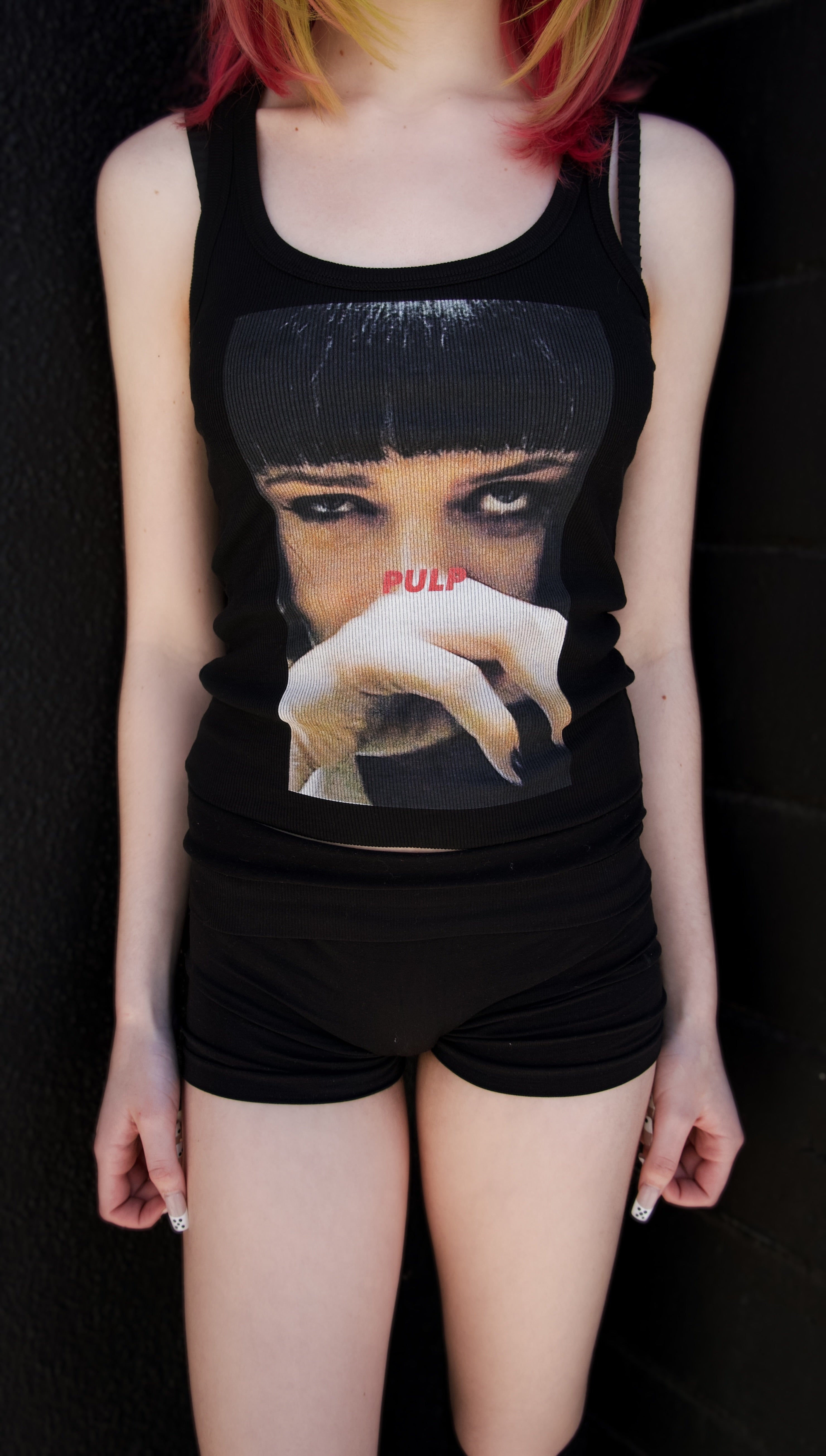 Vera's Eyecandy Mia Movie Ribbed Tank Top