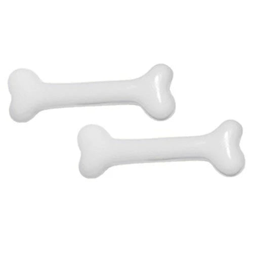 Kreepsville 666 Mini Bone Hair Slides White