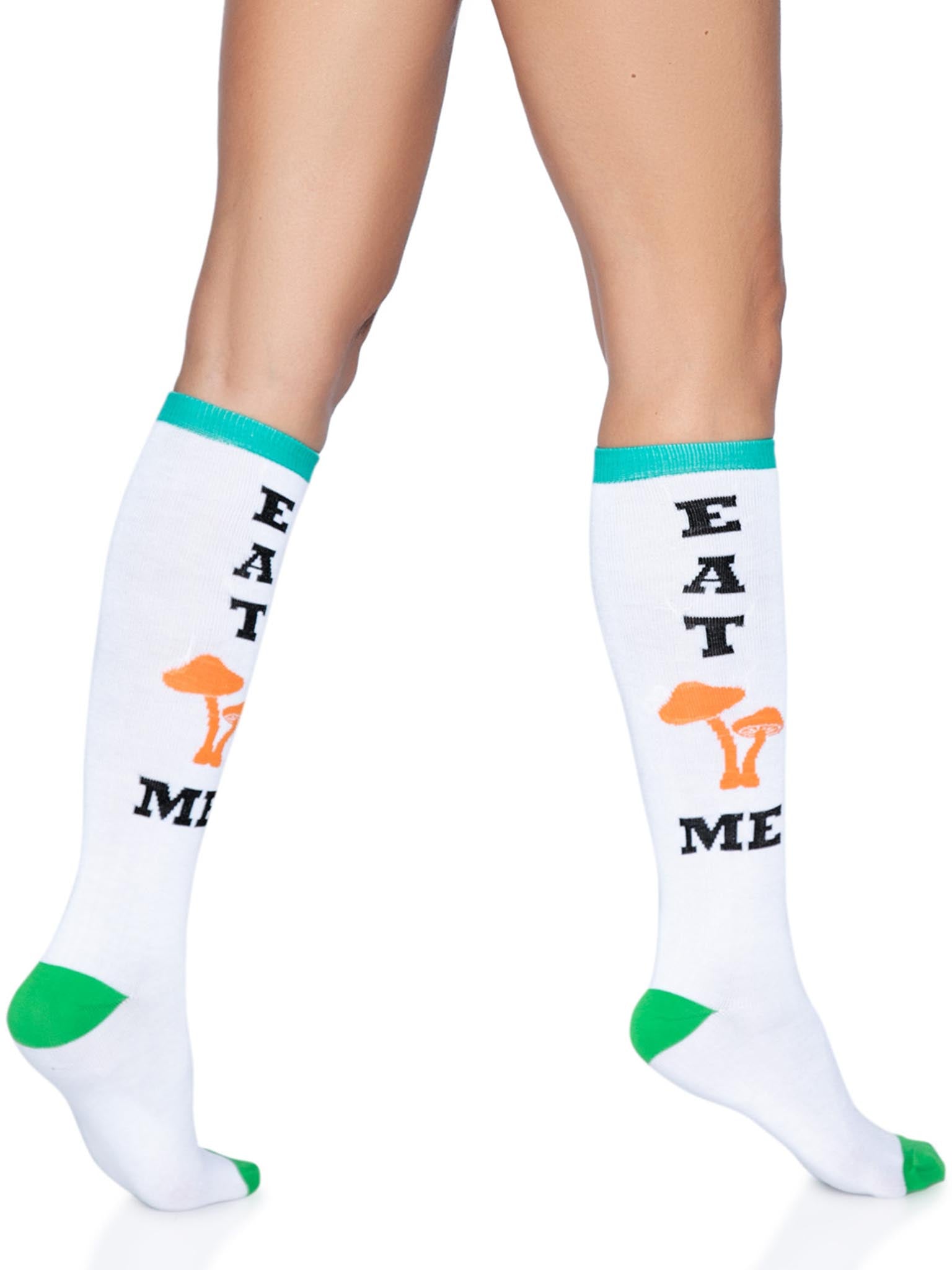 Leg Avenue Eat Me Knee High Socks
