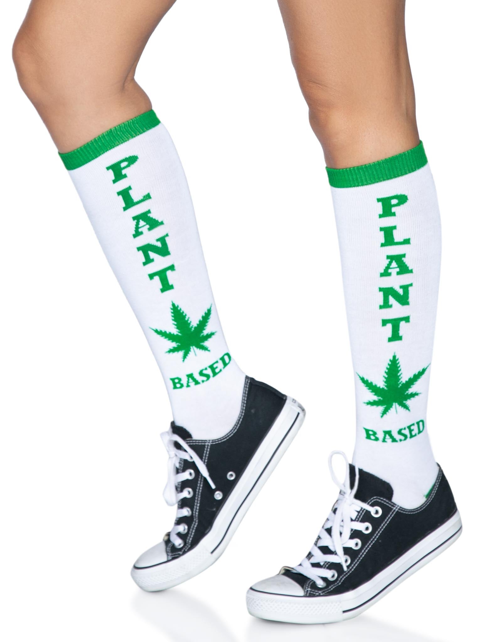 Leg Avenue Plant Based 420 Knee High Socks