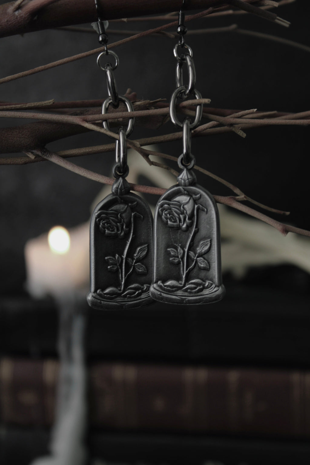 The Pretty Cult Dusted Rose Earrings