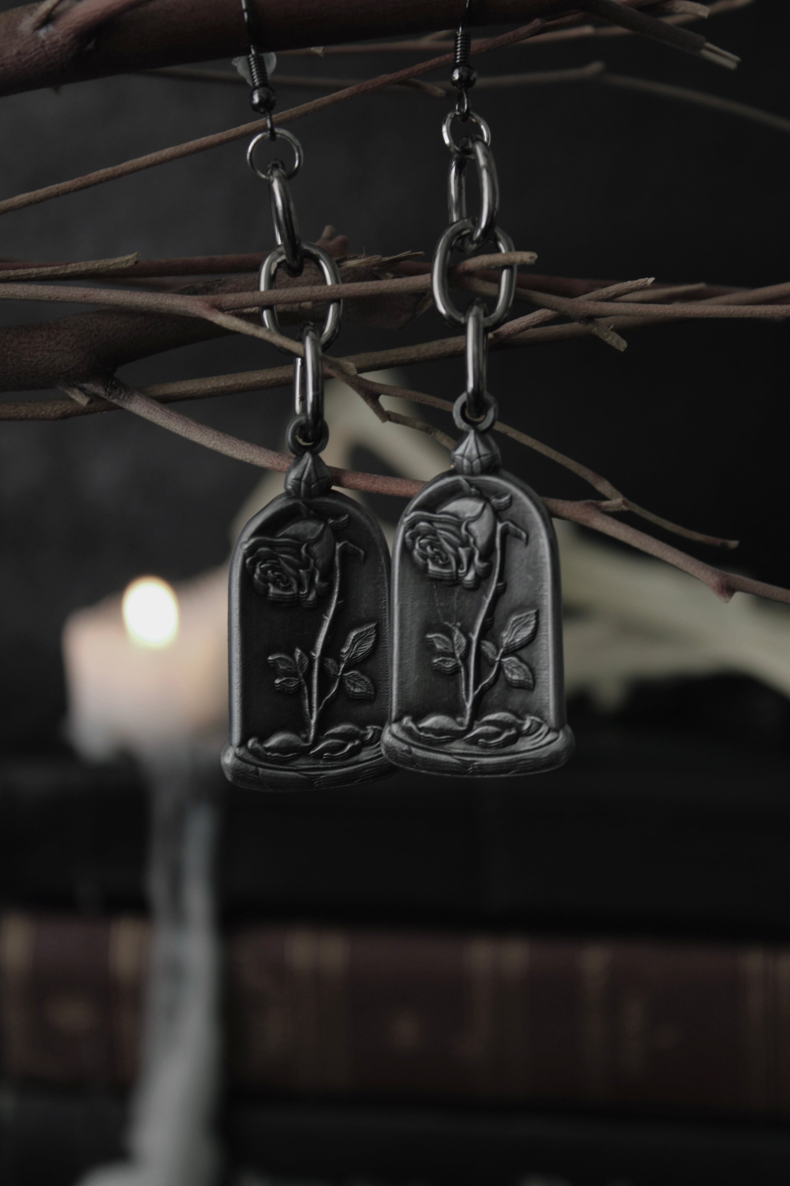 The Pretty Cult Dusted Rose Earrings