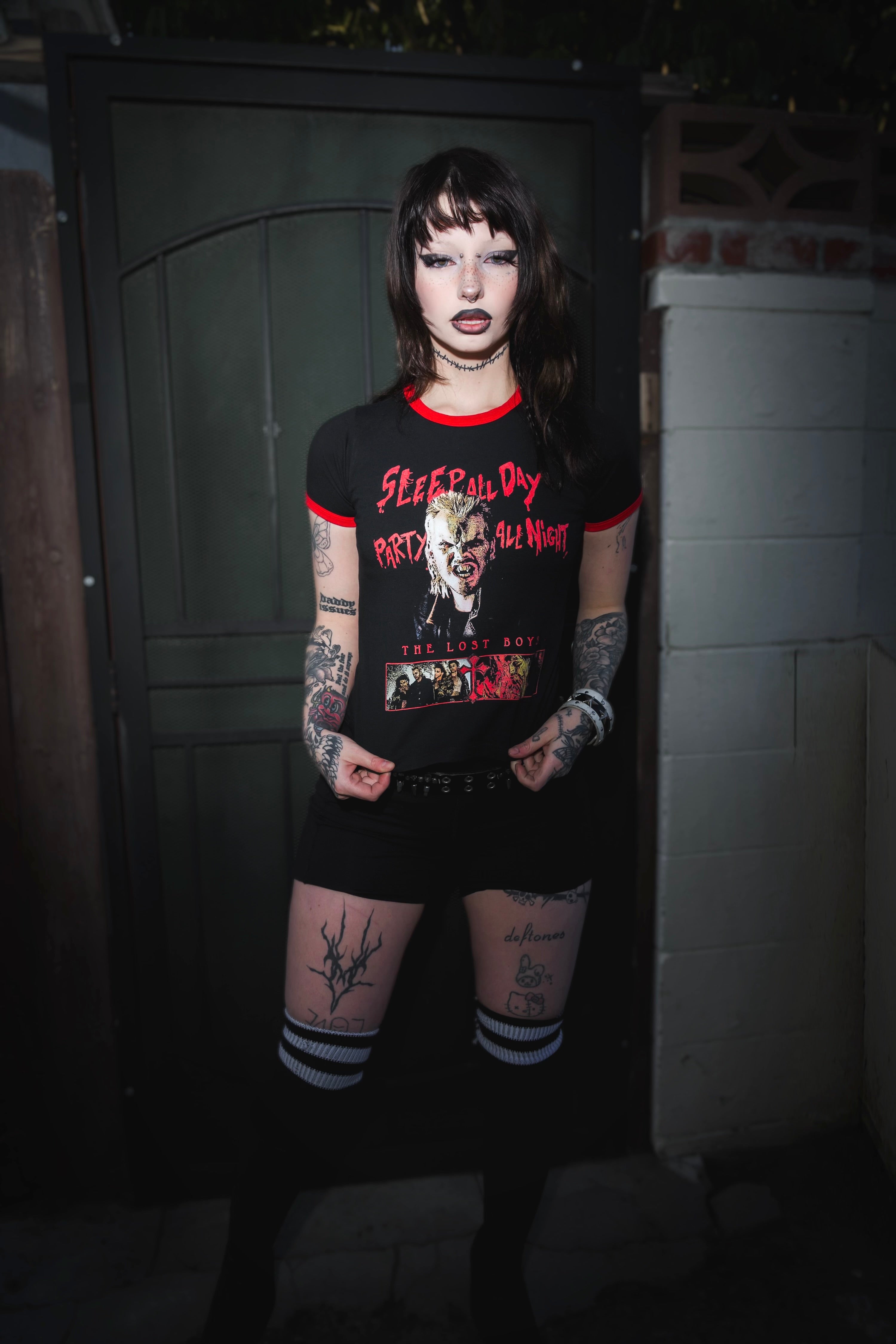 Vera's Eyecandy The Lost Boys Ringer Tee