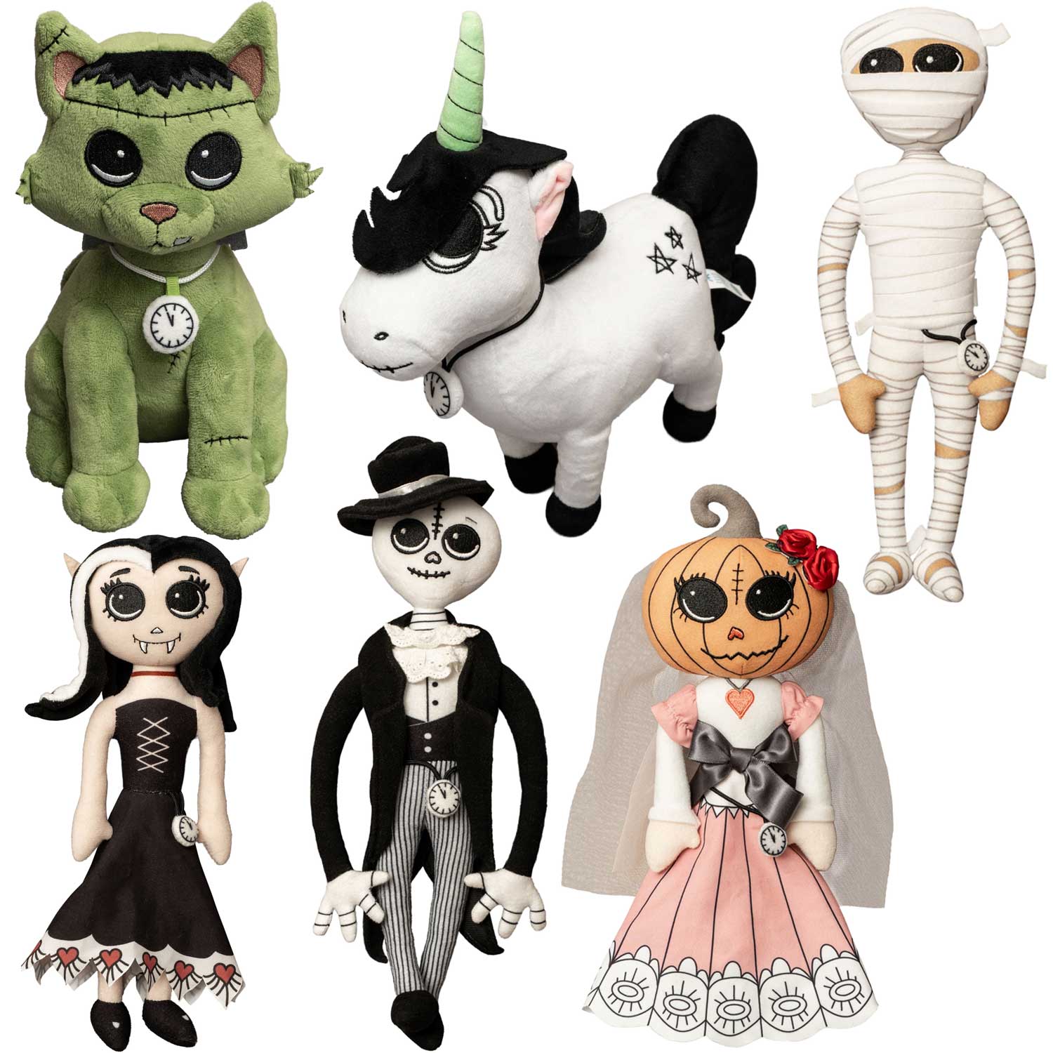 My Charming Dead Felinestien Collectible Plush Doll