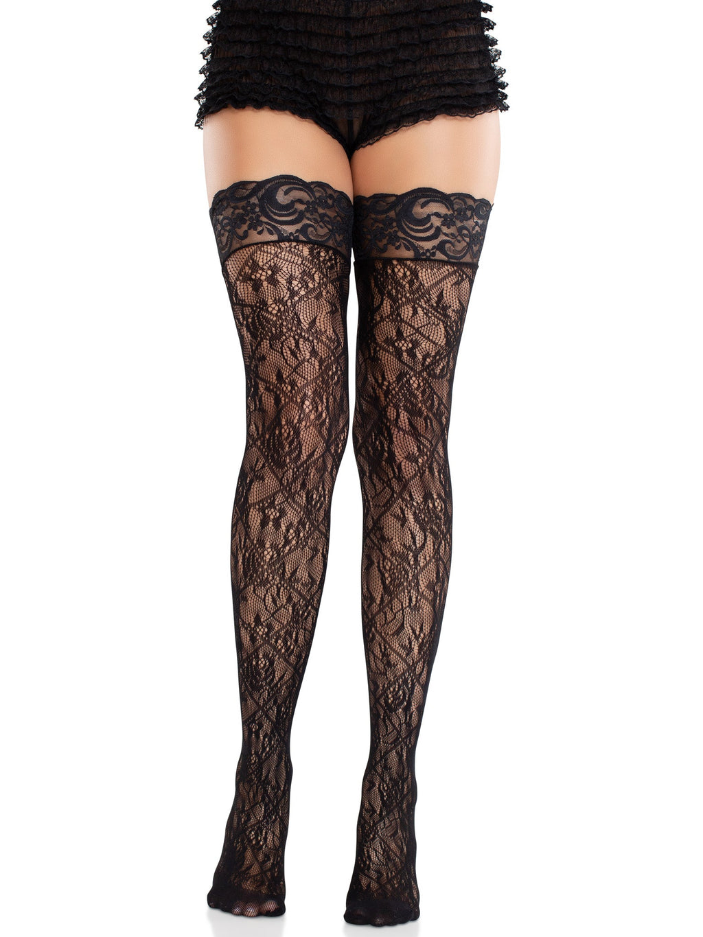 Leg Avenue Primrose Lace Thigh Highs