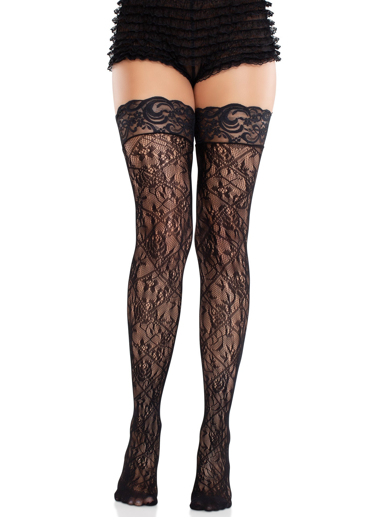 Leg Avenue Primrose Lace Thigh Highs