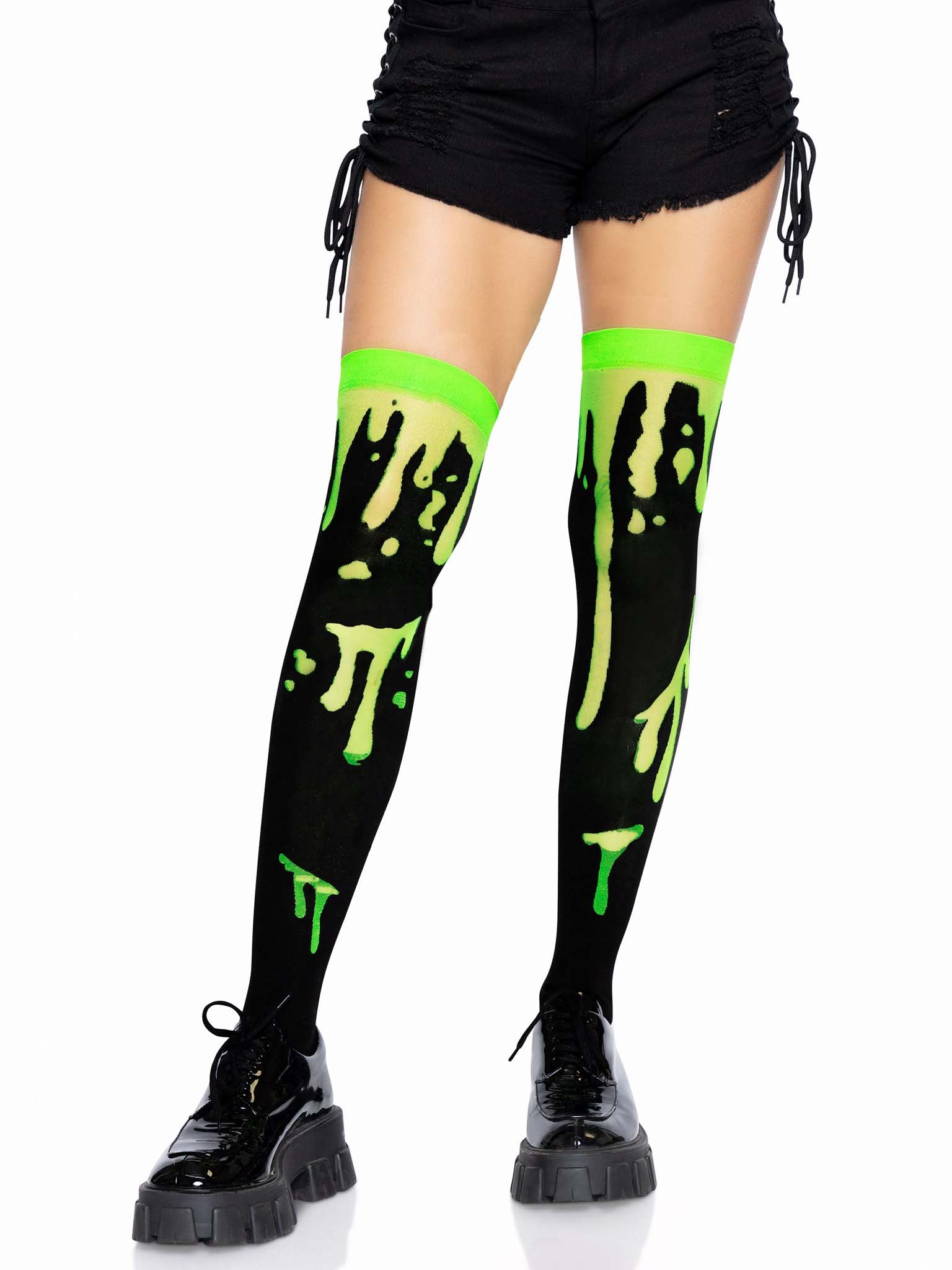 Leg Avenue Horror Splatter Thigh Highs