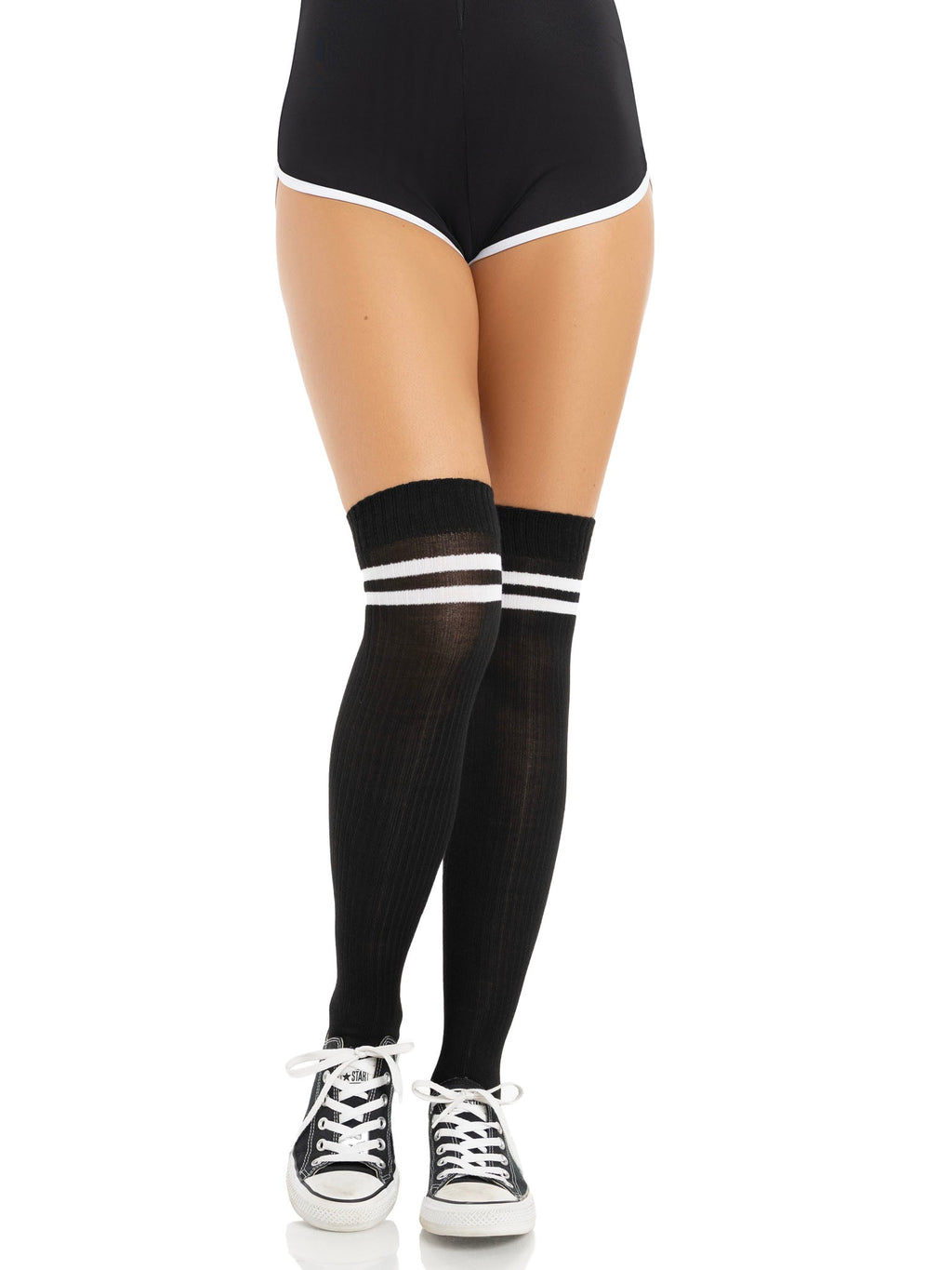 Leg Avenue Dina Athletic Thigh High Socks