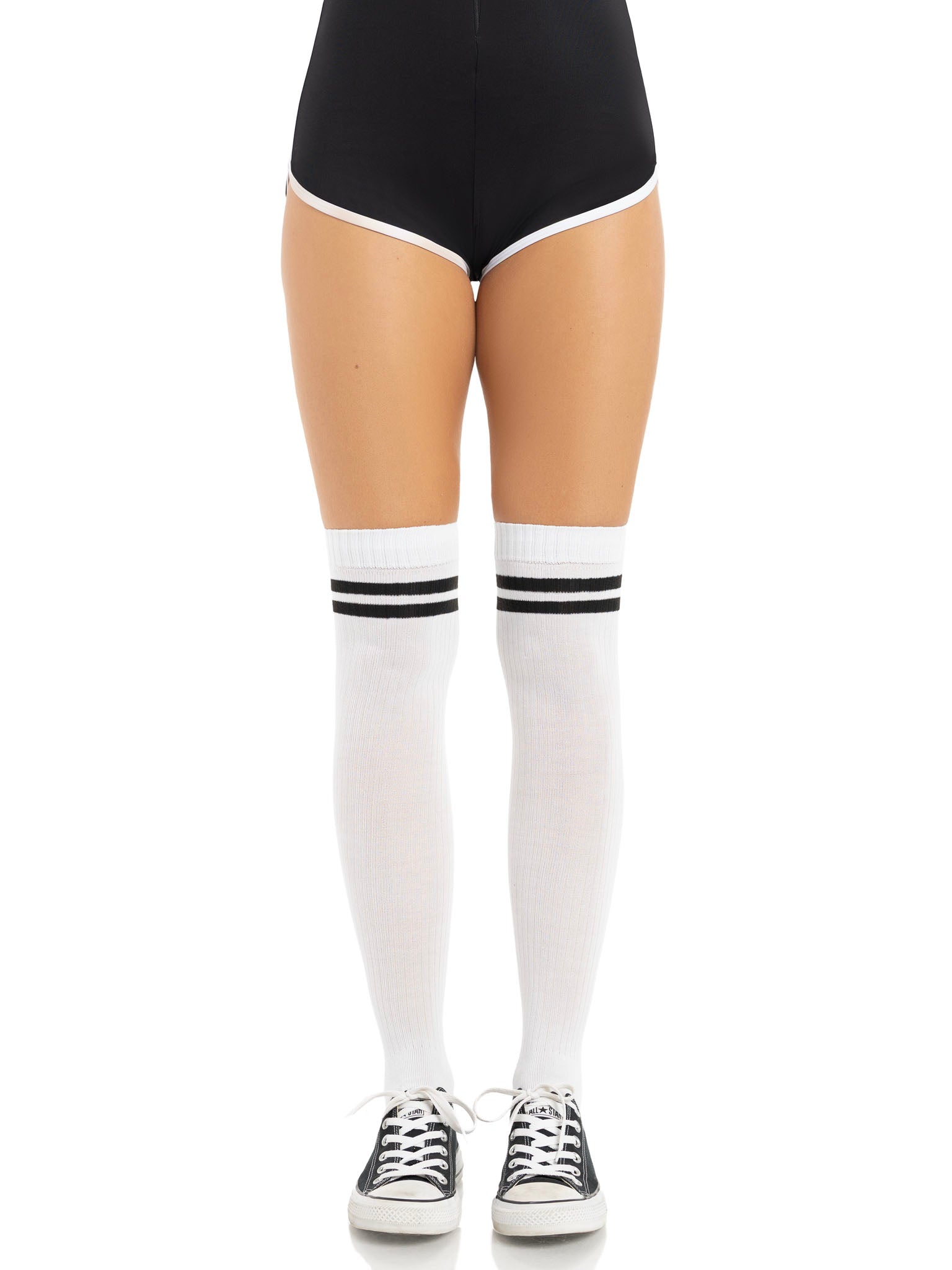 Leg Avenue Dina Athletic Thigh High Socks