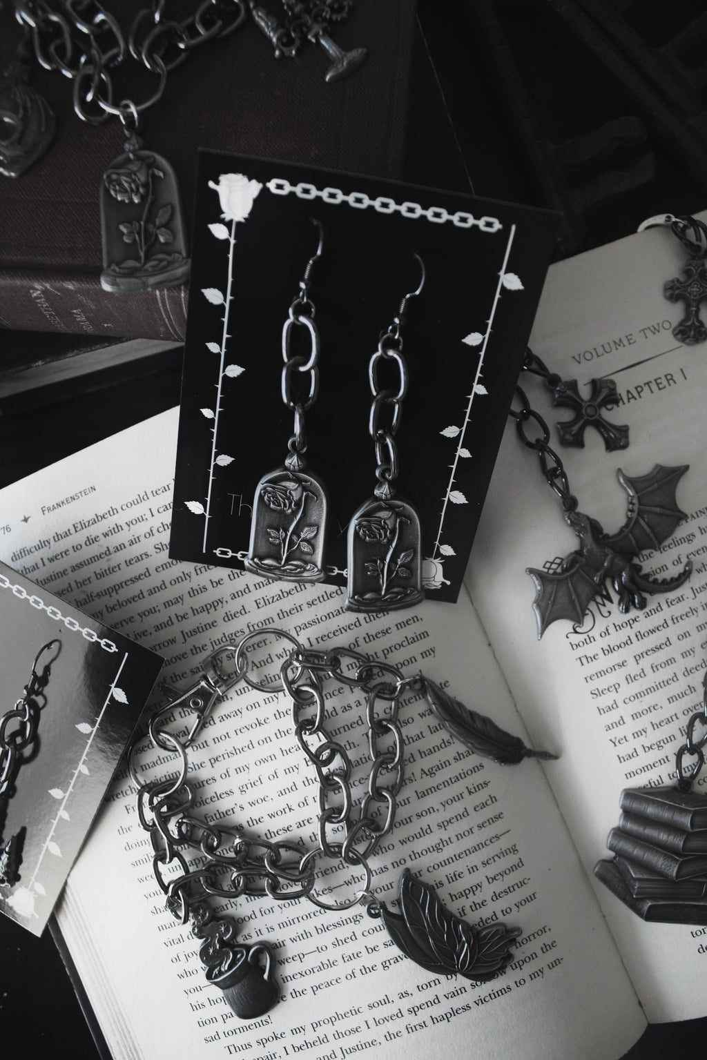The Pretty Cult Dusted Rose Earrings