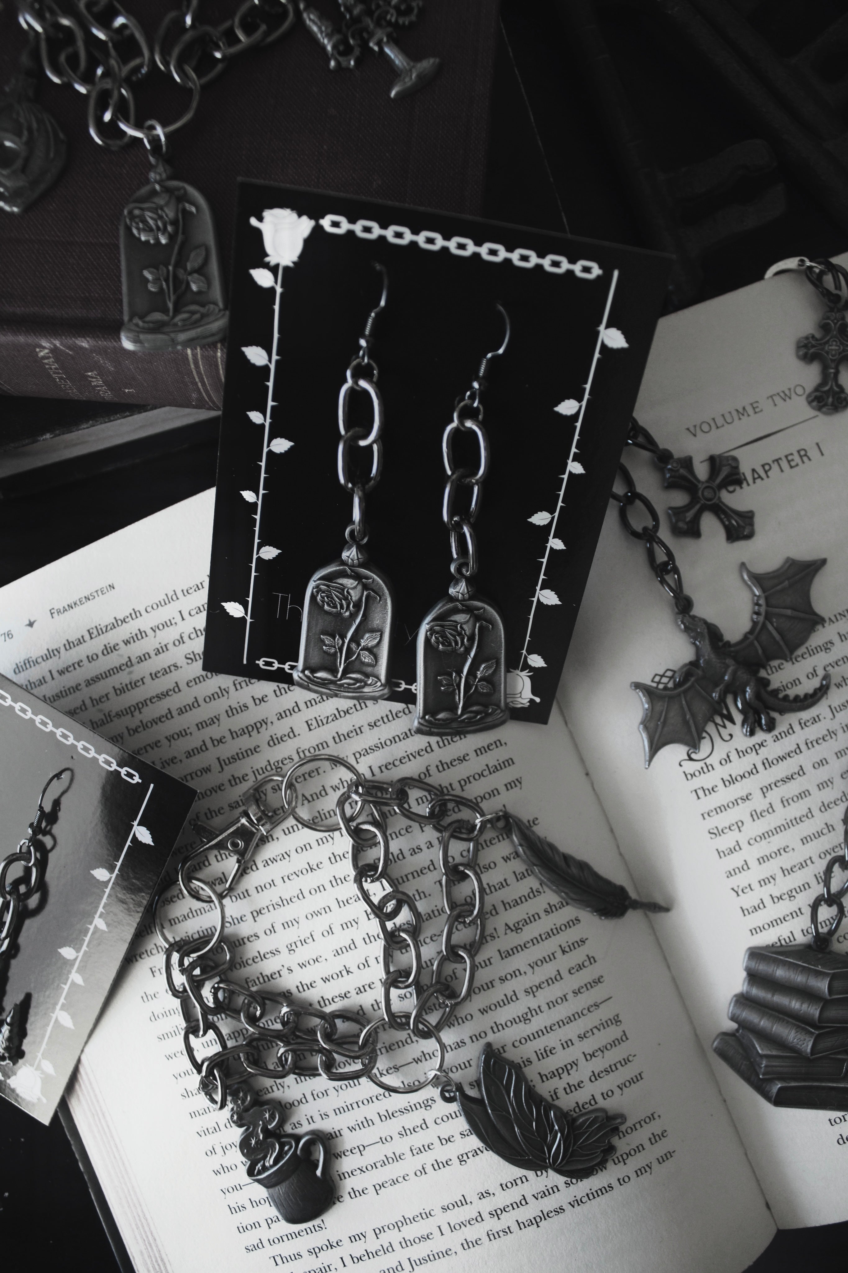 The Pretty Cult Dusted Rose Earrings