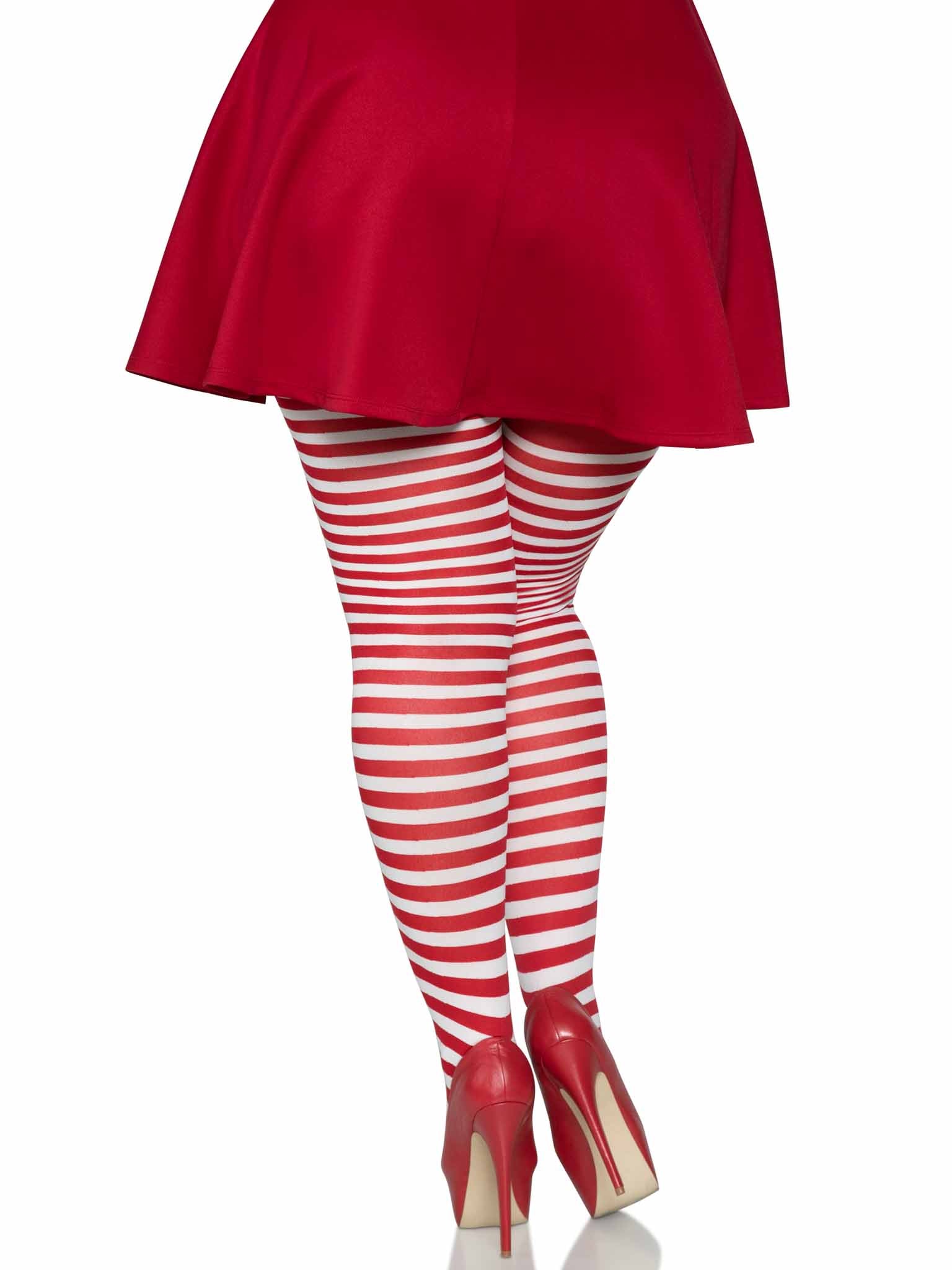 Leg Avenue Jada Striped Women's Tights 2 Sizes