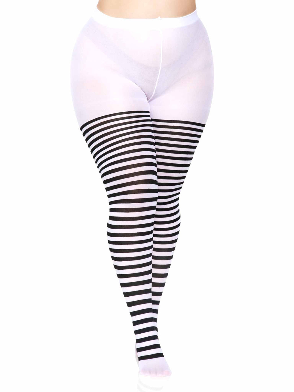 Leg Avenue Jada Striped Women's Tights 2 Sizes
