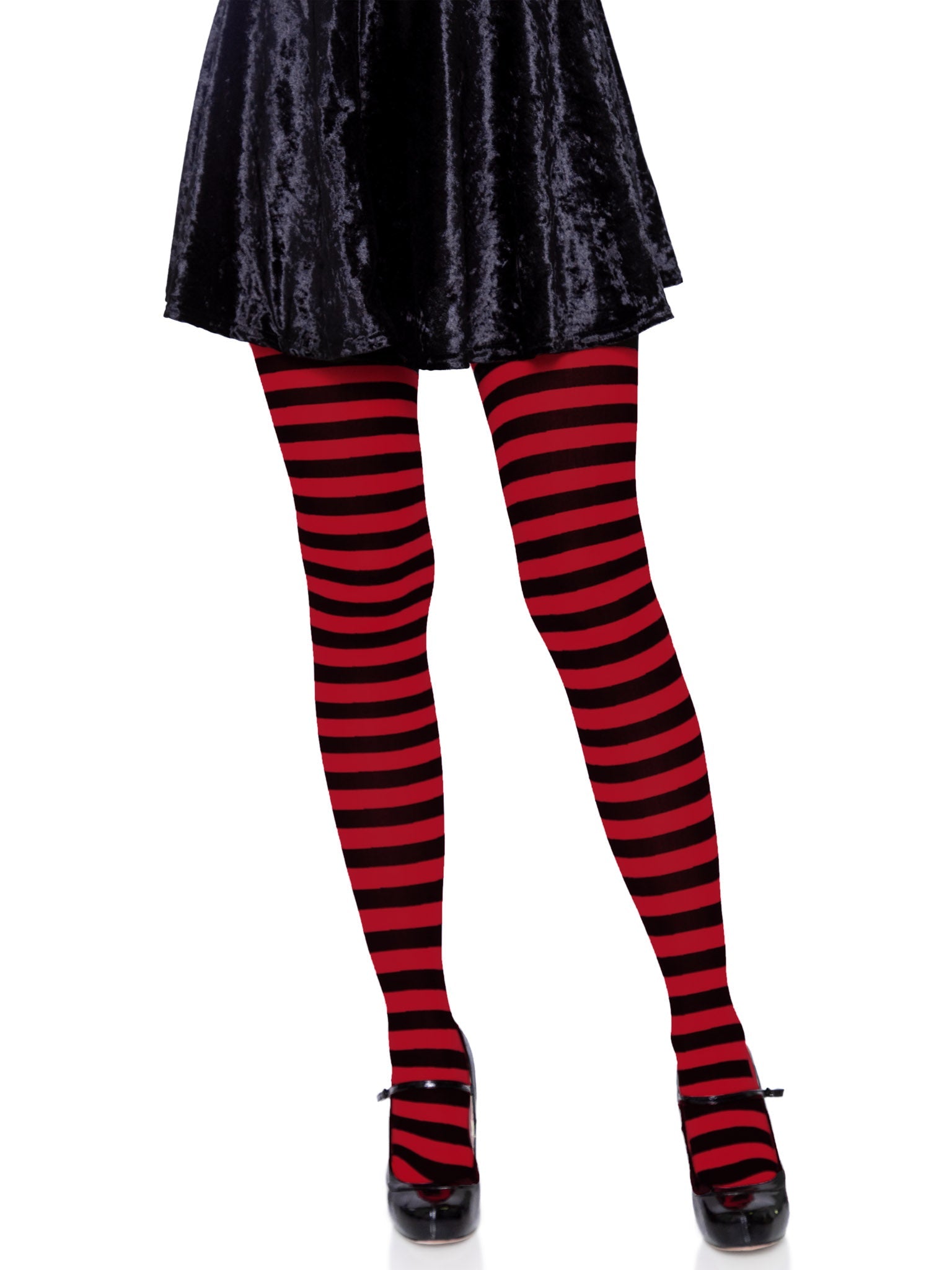 Leg Avenue Jada Striped Many Colors Tights