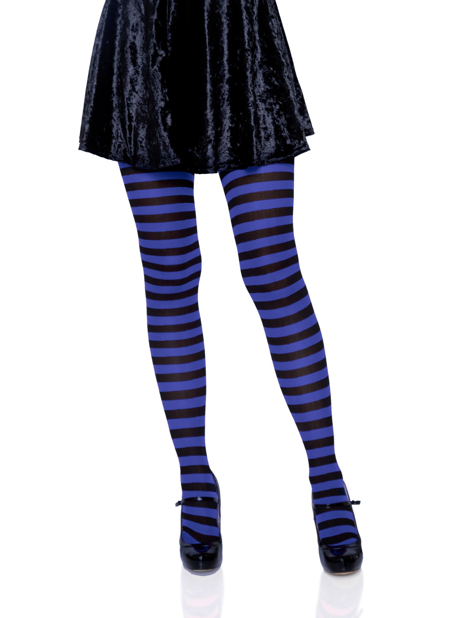 Leg Avenue Jada Striped Many Colors Tights