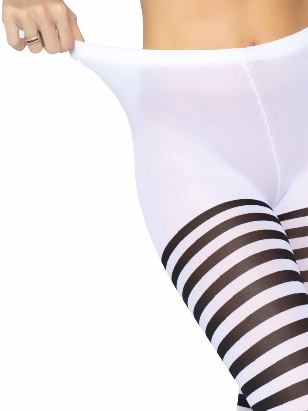 Leg Avenue Jada Striped Many Colors Tights