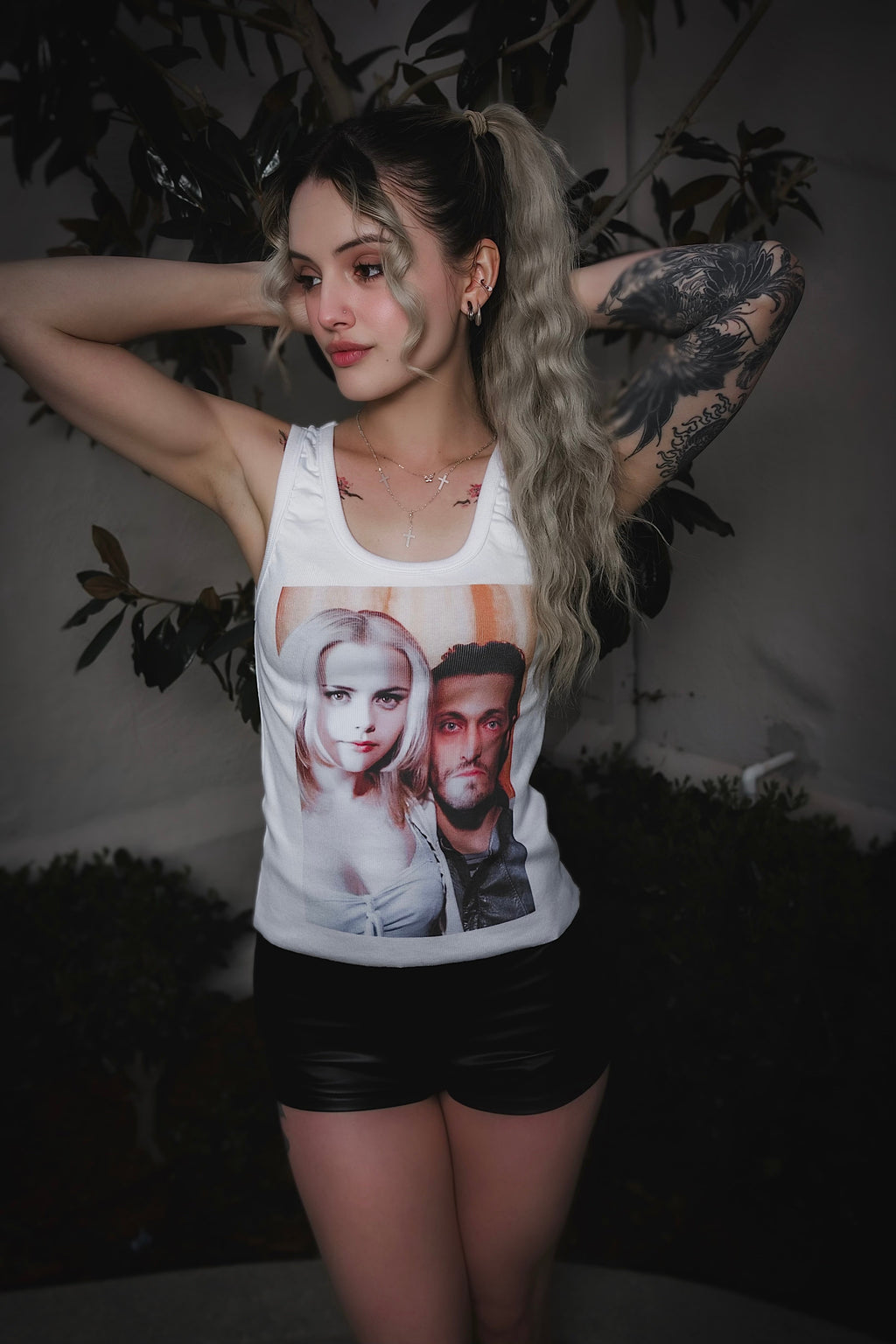 Vera's Eyecandy Buffalo 66 Ribbed Tank Top