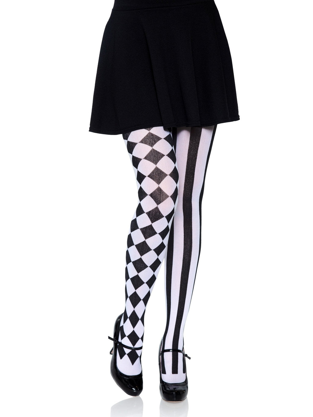 Leg Avenue Aura Harlequin Diamond Stripe Women's Tights