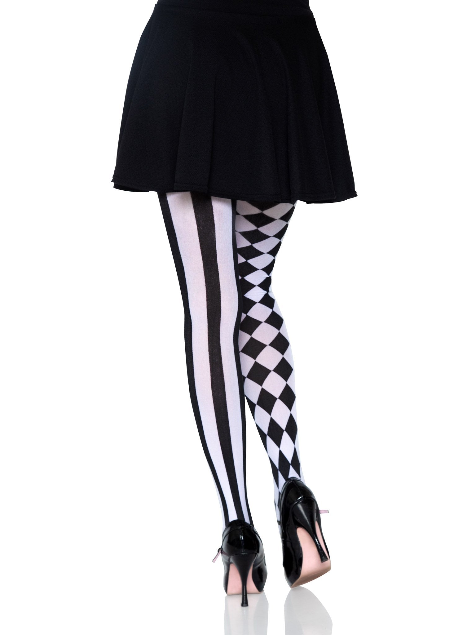 Leg Avenue Aura Harlequin Diamond Stripe Women's Tights