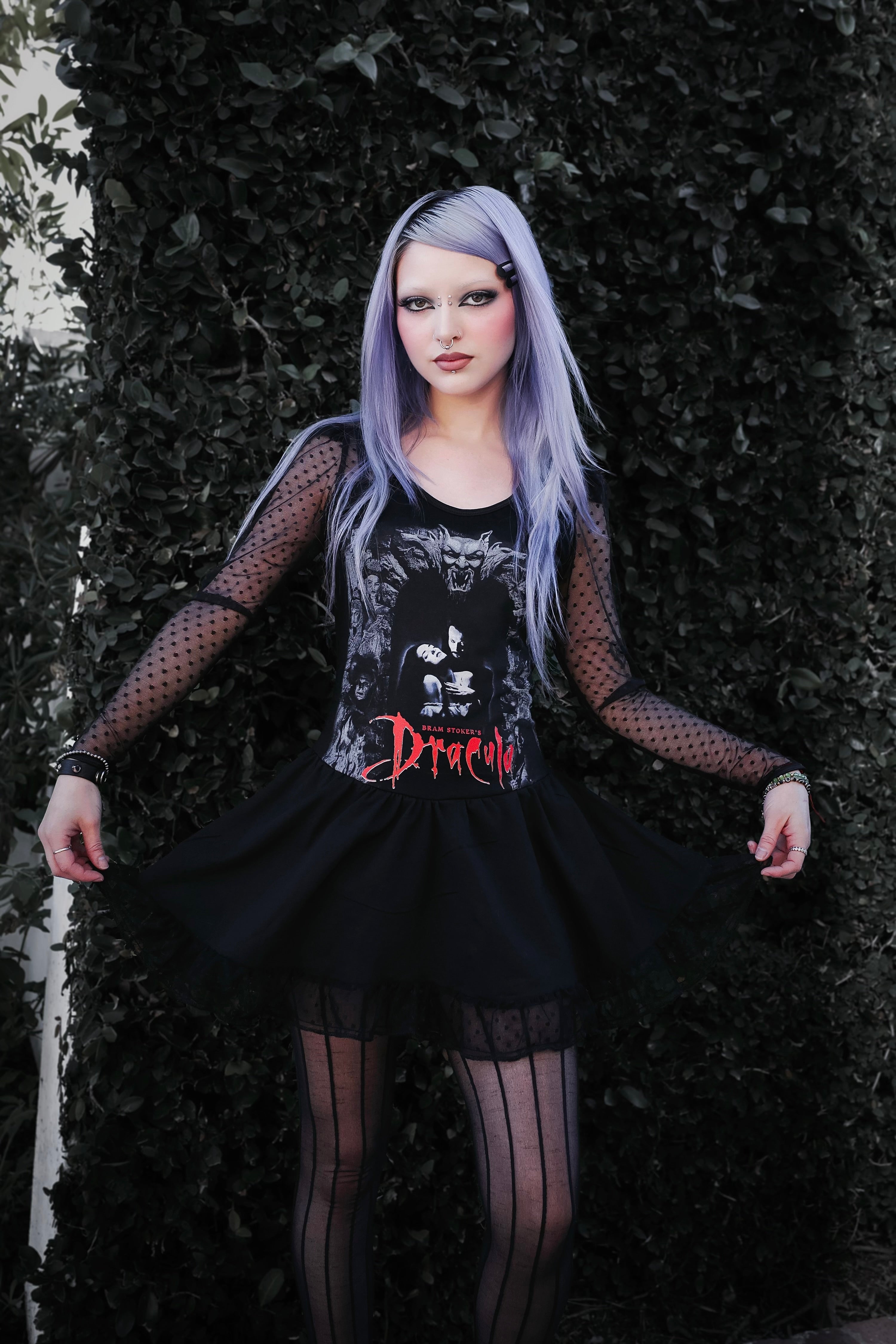 Vera's Eyecandy Dracula Ballerina Dress