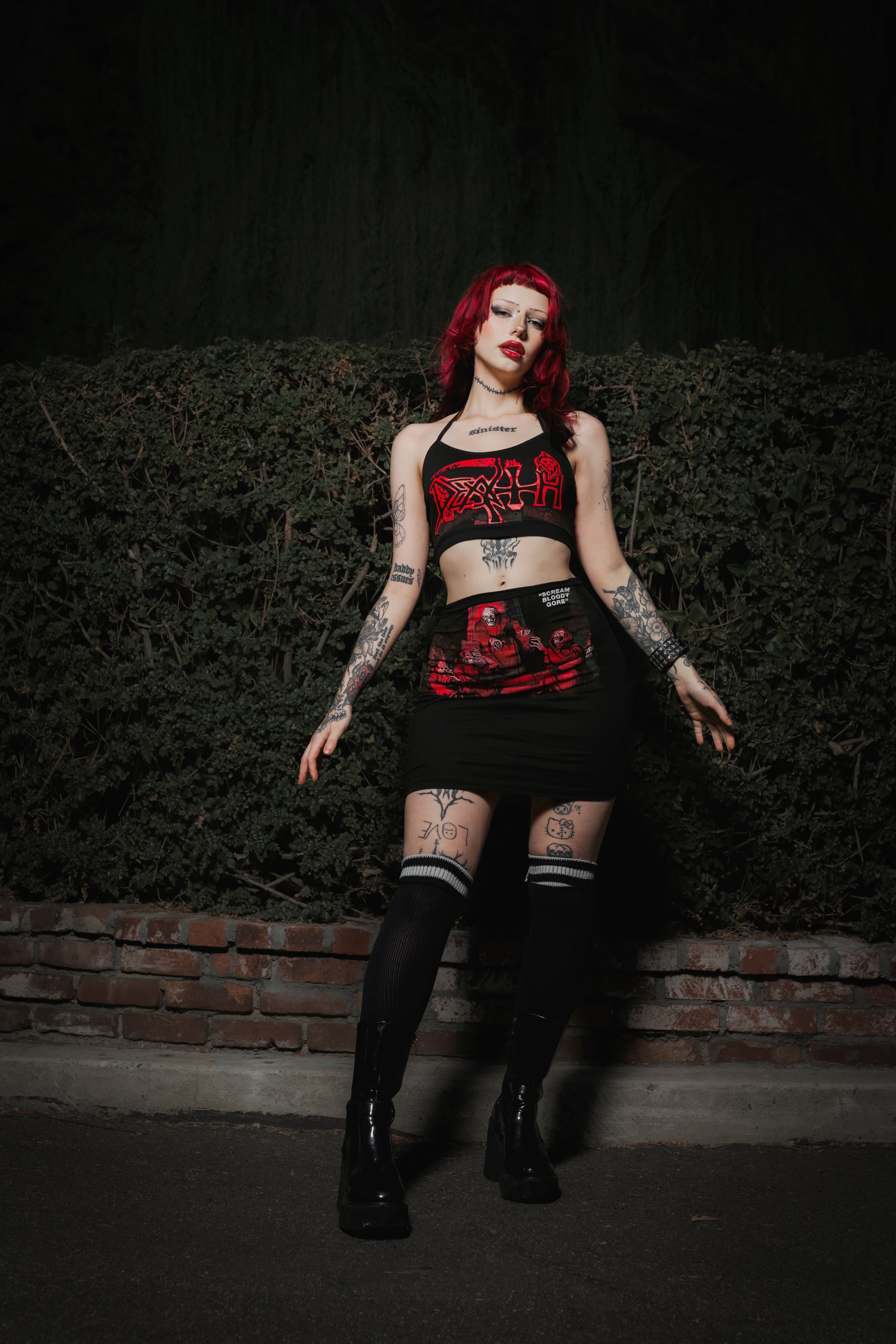 Vera's Eyecandy Two Piece Death Dress