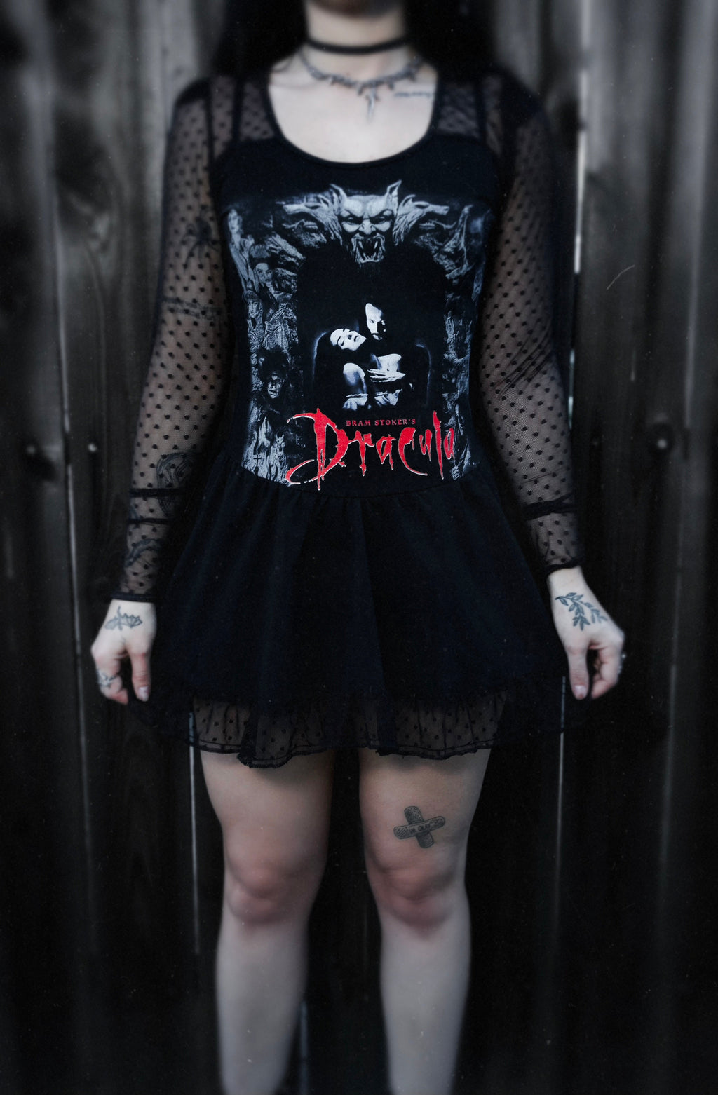 Vera's Eyecandy Dracula Ballerina Dress