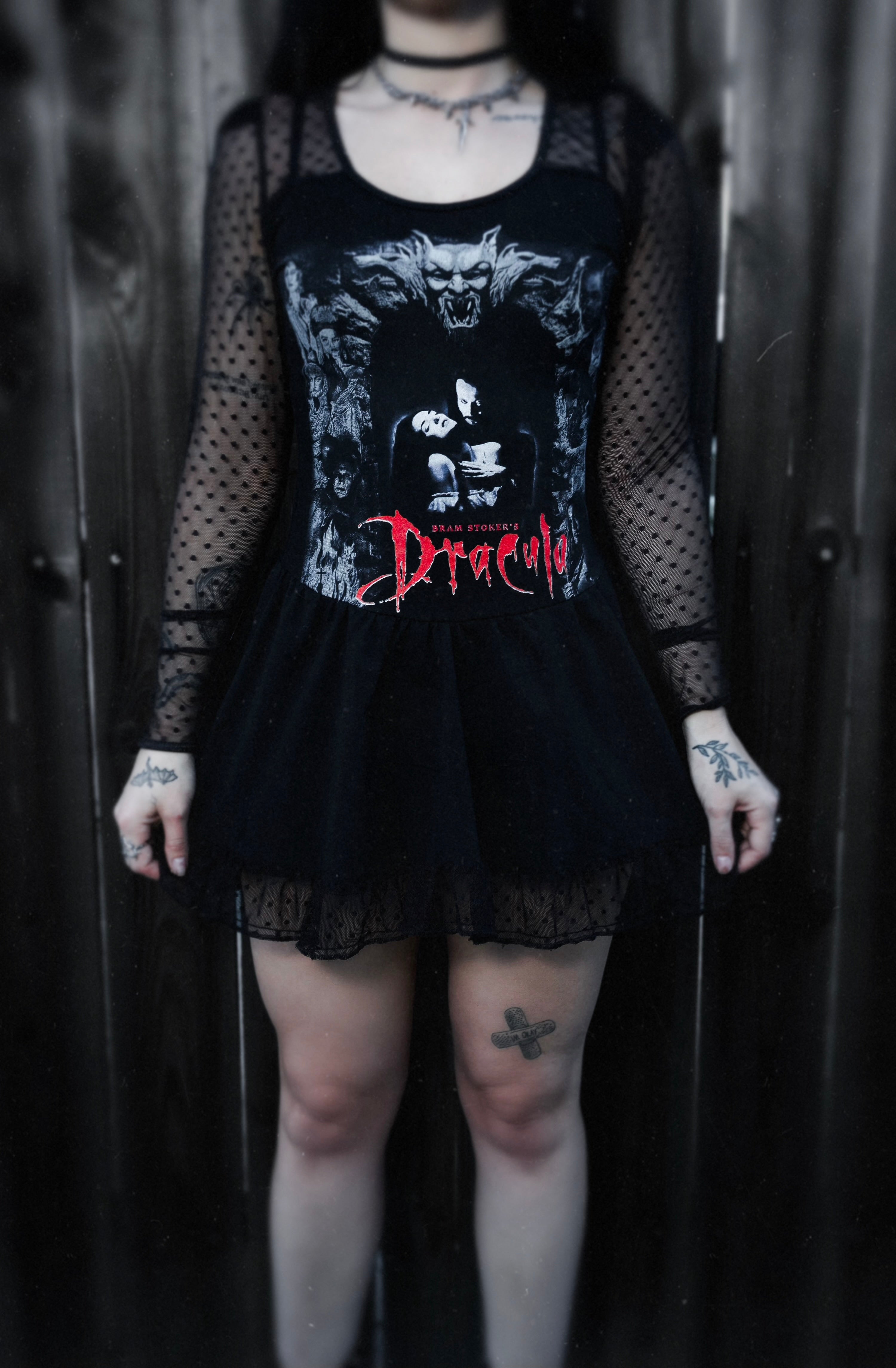 Vera's Eyecandy Dracula Ballerina Dress