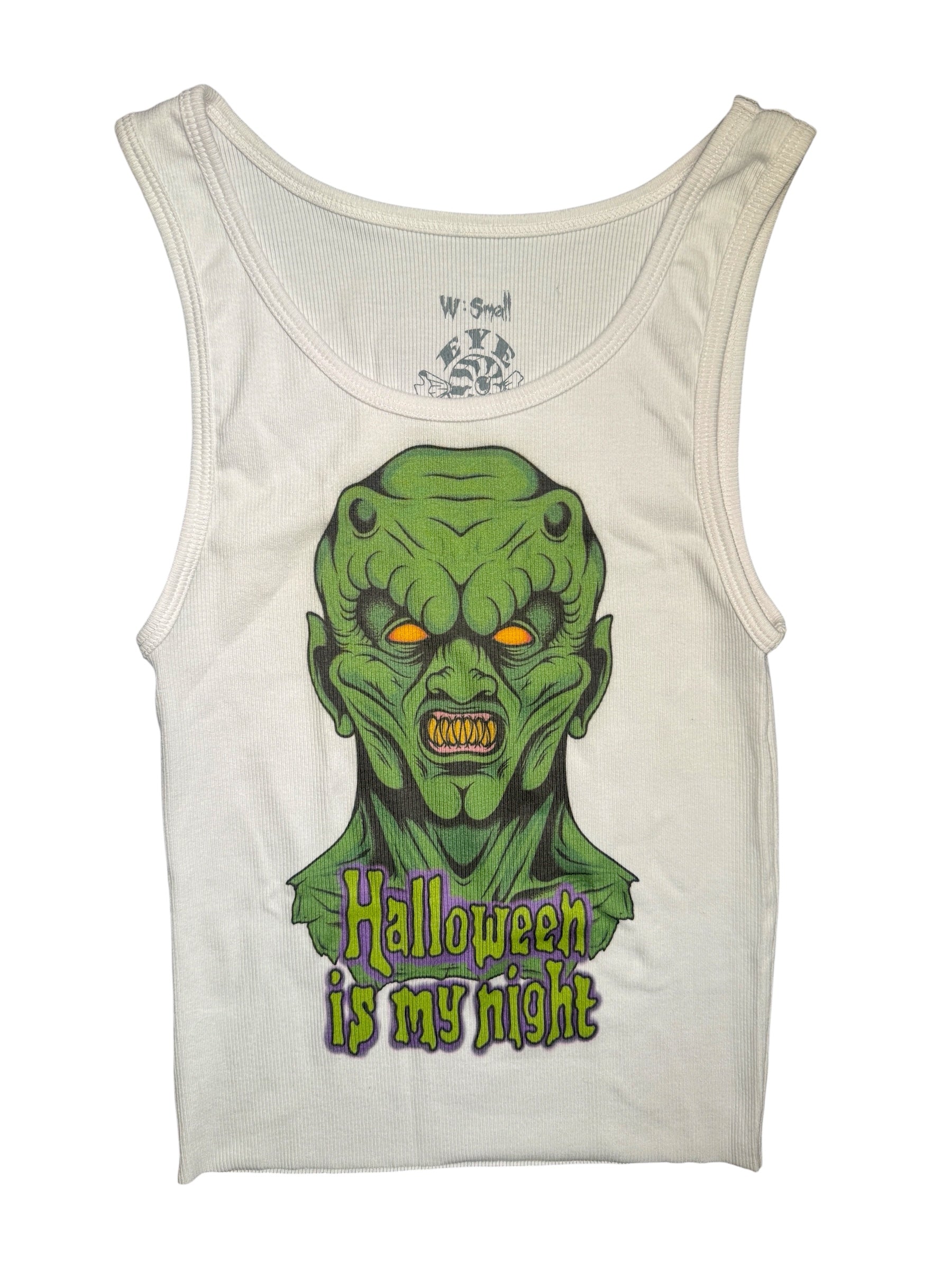 Vera's Eyecandy Mask Halloween Everyday Ribbed Tank Top