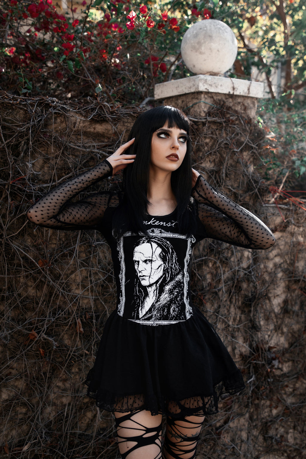 Vera's Eyecandy A Leaf For Me Frankenstein Ballerina Dress