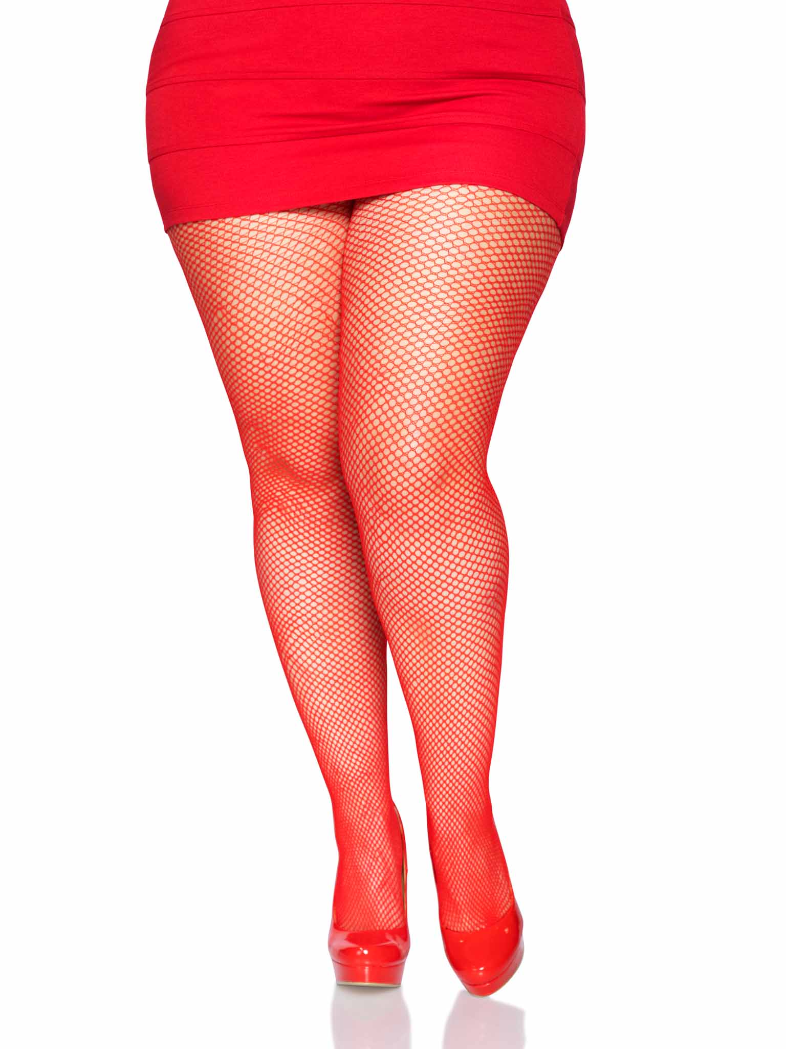 Leg Avenue Risa Nylon Fishnet Tights 2 Sizes