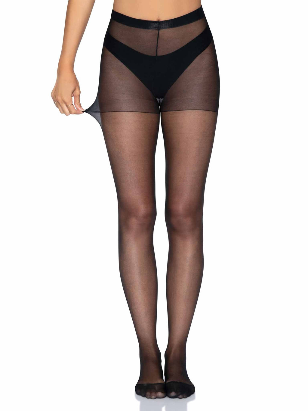 Leg Avenue Cadi Sheer Backseam Pantyhose 2 sizes