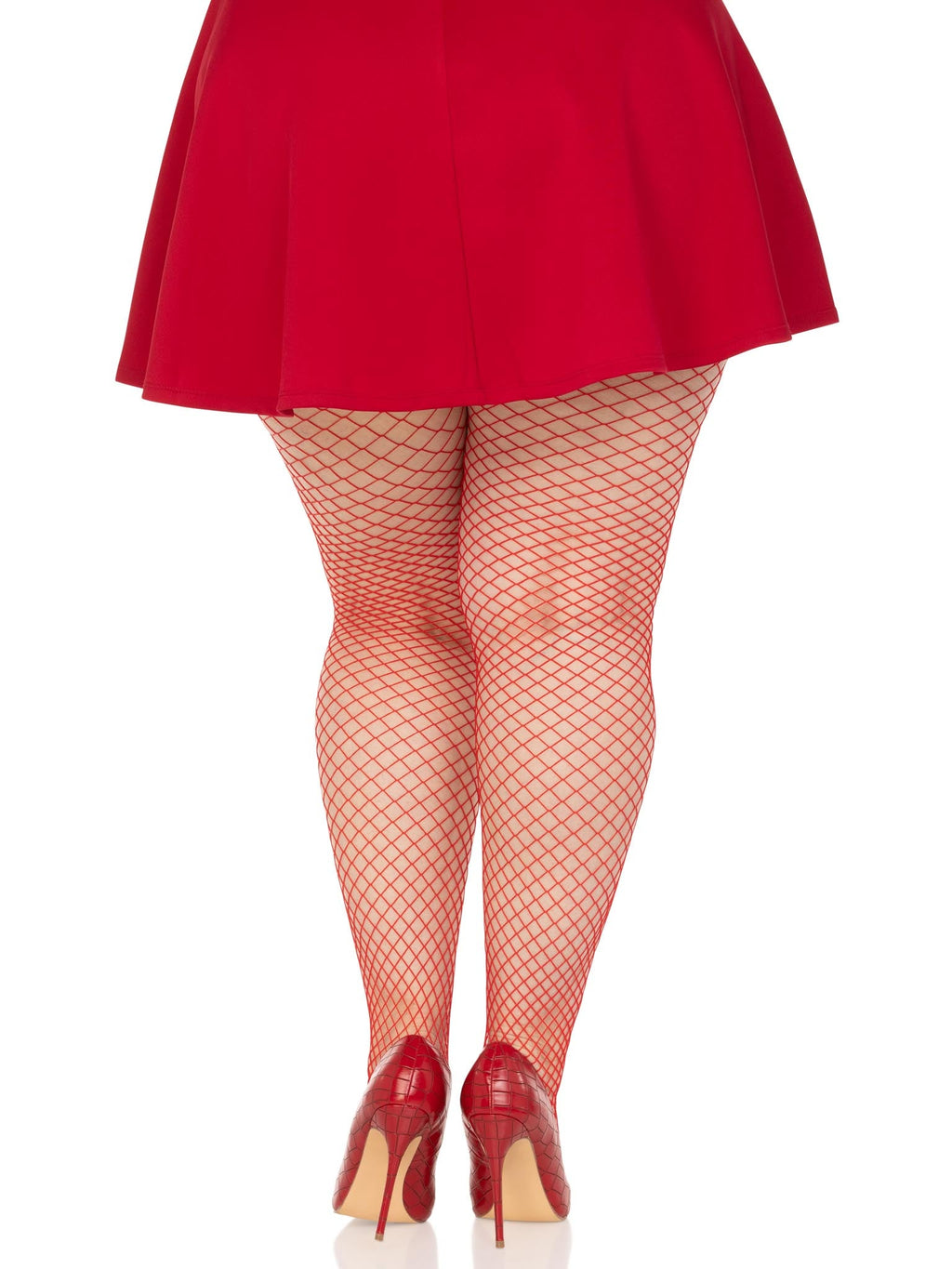 Leg Avenue Plus Gaia Spandex Net Industrial Tights
