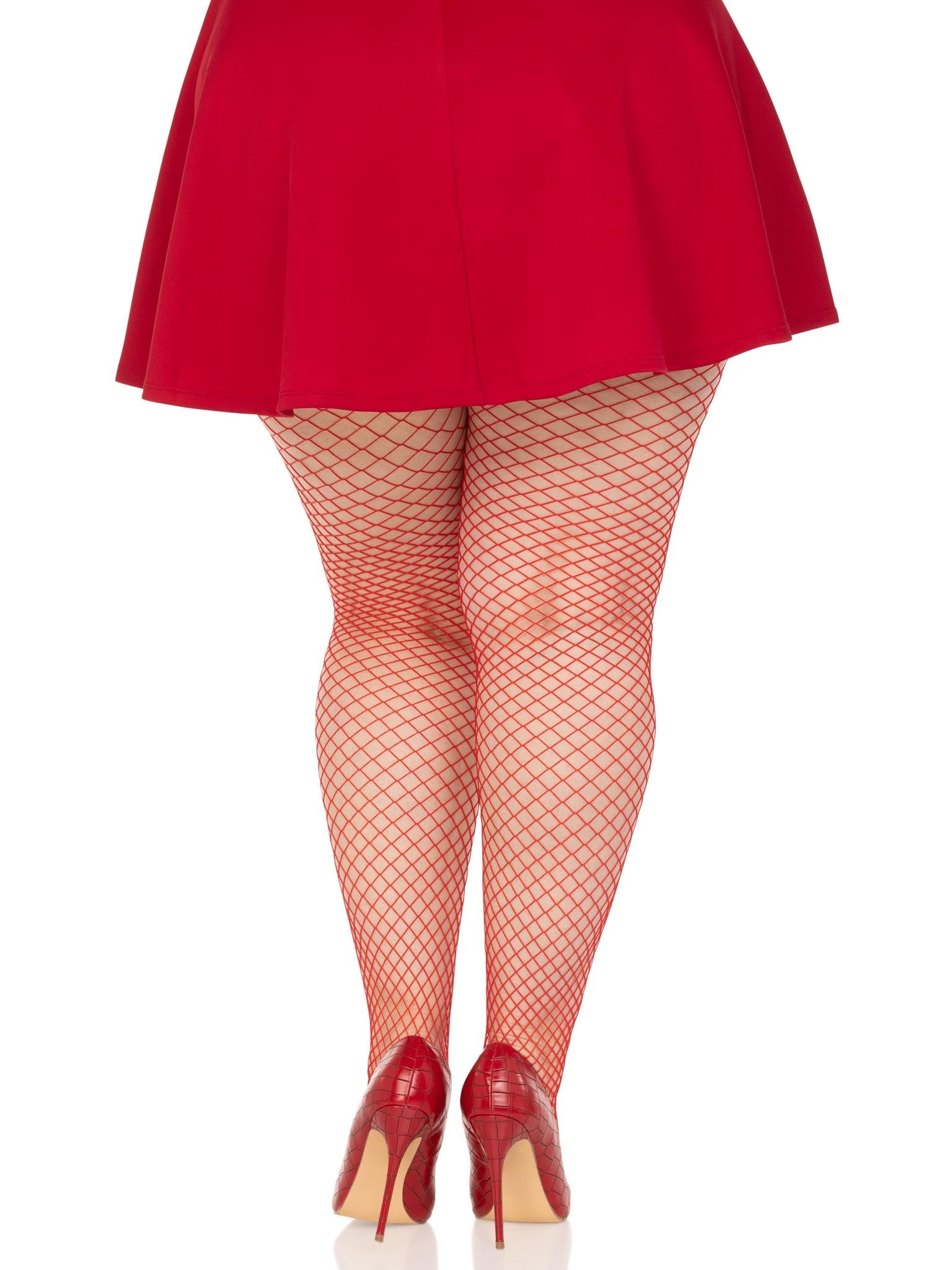 Leg Avenue Plus Gaia Spandex Net Industrial Tights