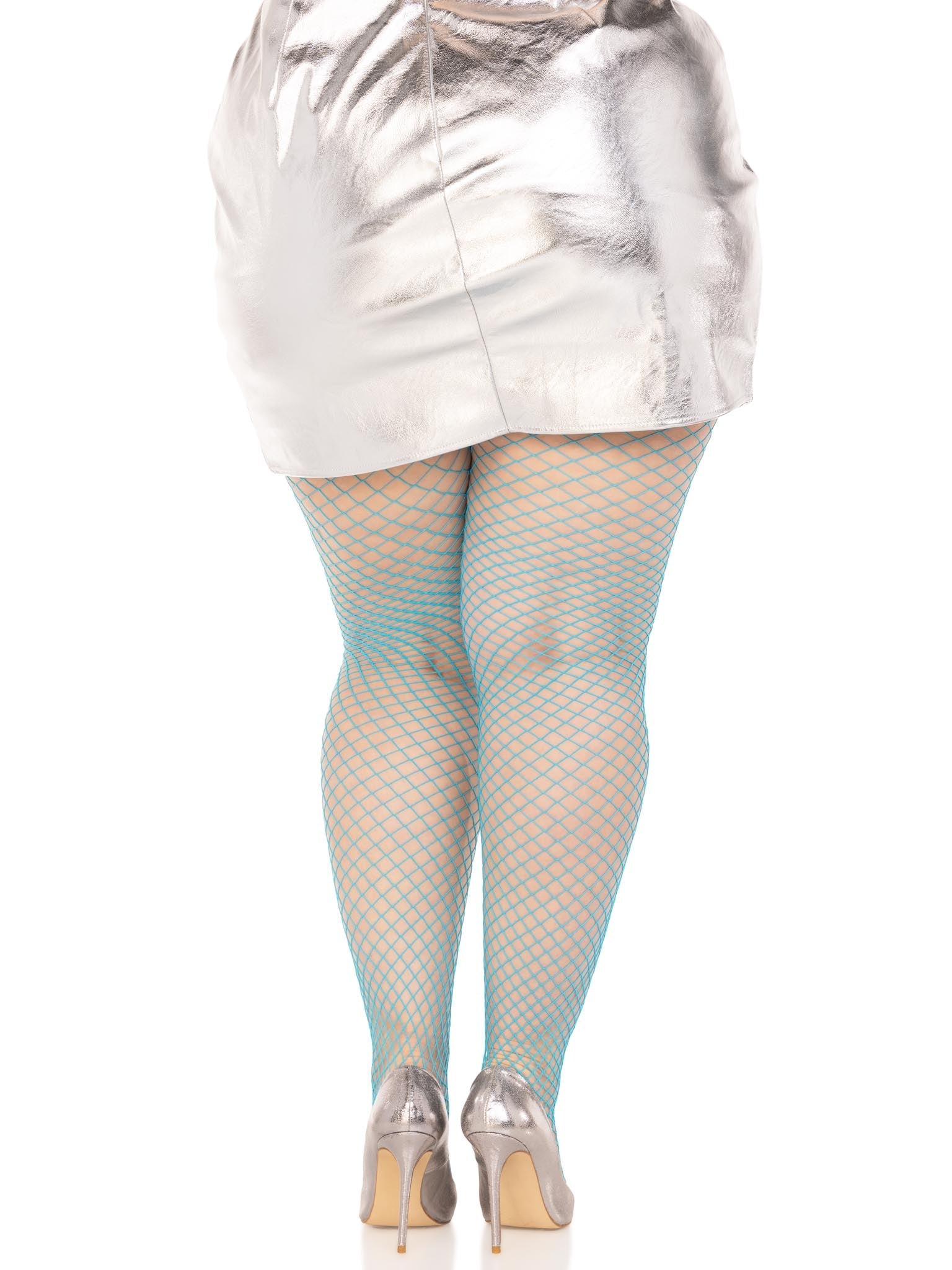 Leg Avenue Plus Gaia Spandex Net Industrial Tights
