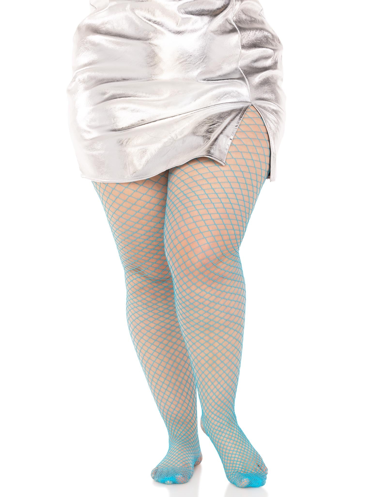 Leg Avenue Plus Gaia Spandex Net Industrial Tights