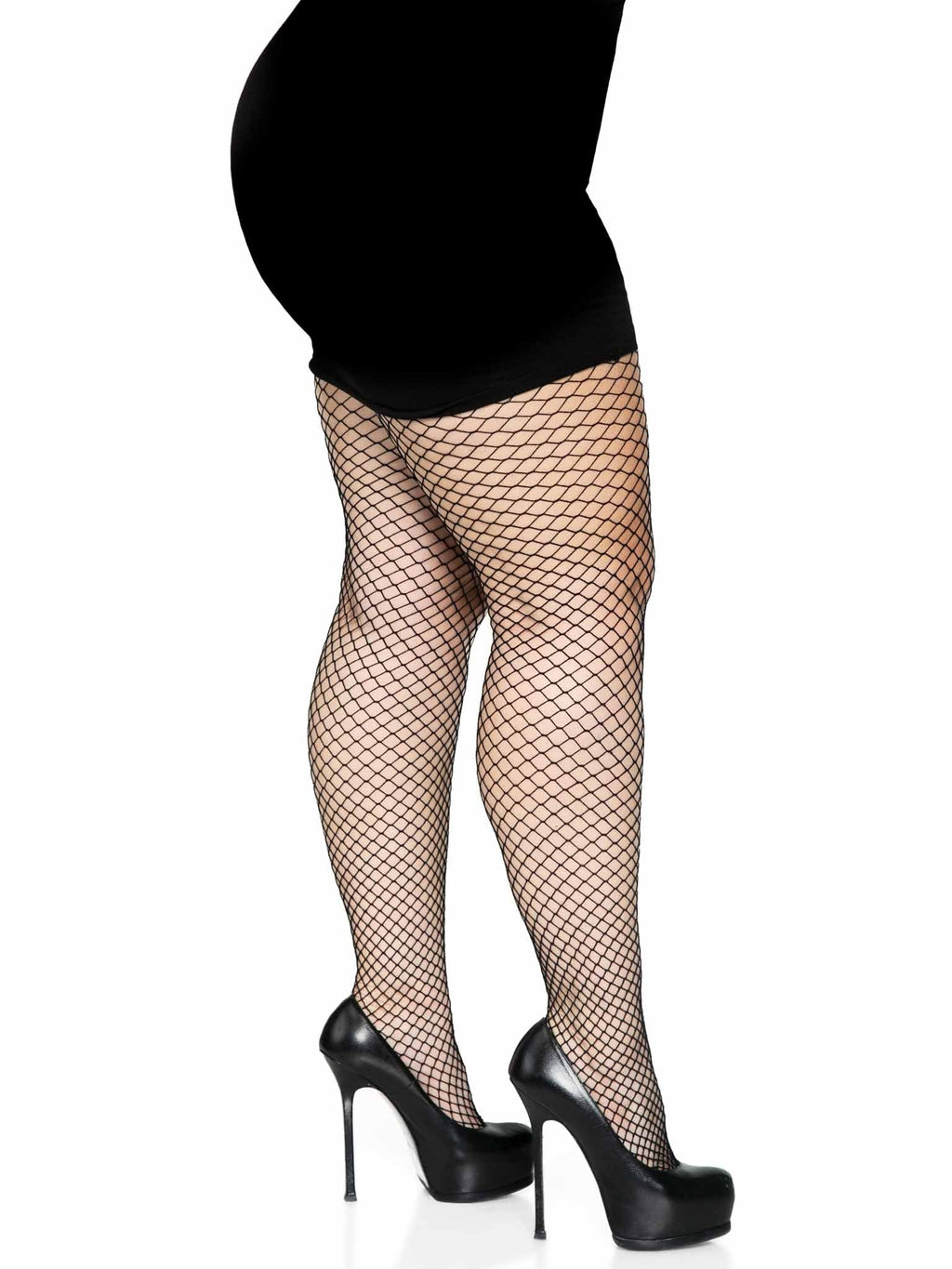 Leg Avenue Plus Gaia Spandex Net Industrial Tights