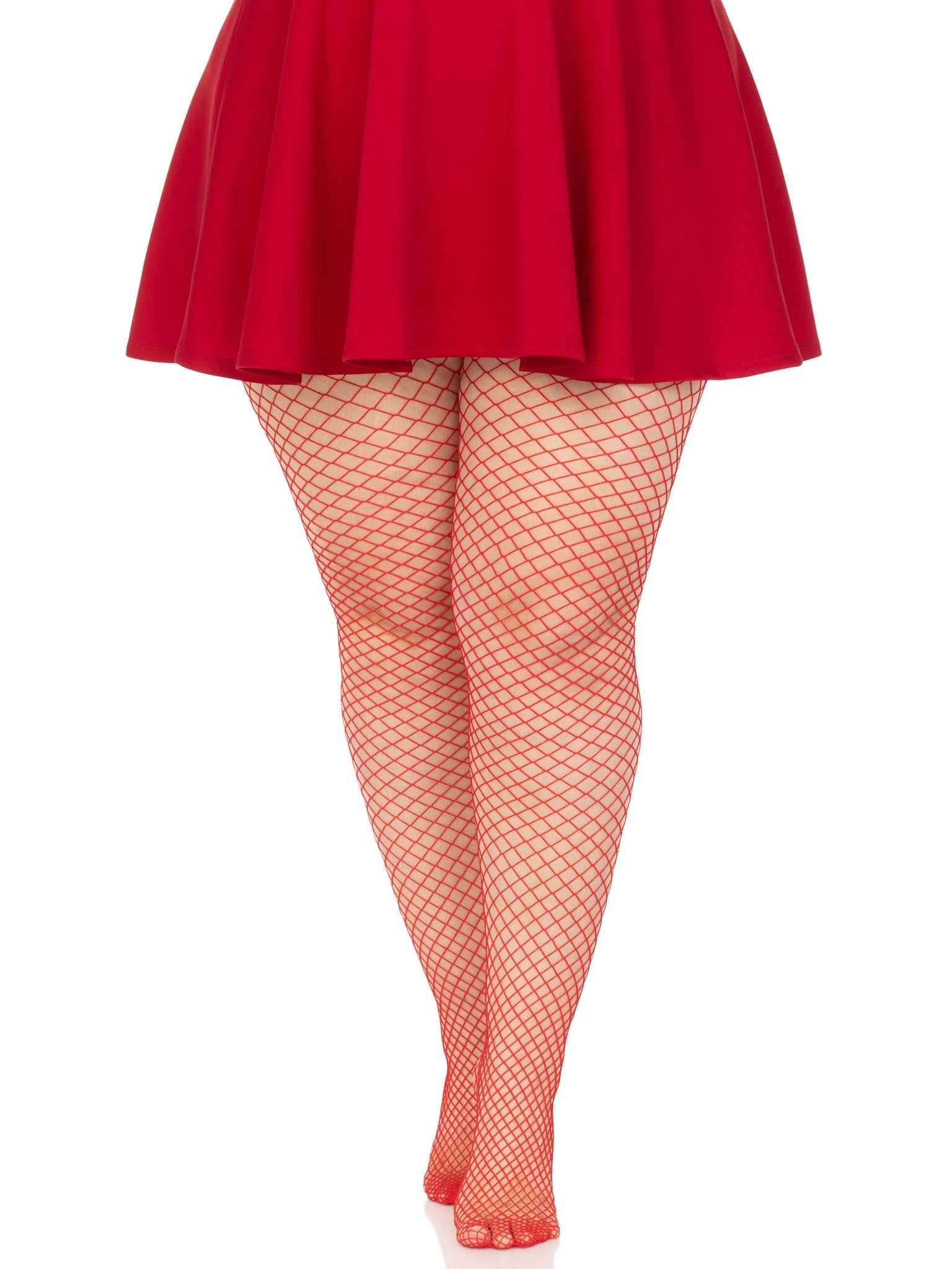 Leg Avenue Plus Gaia Spandex Net Industrial Tights
