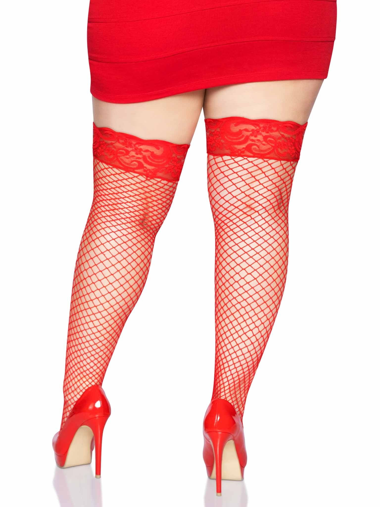 Leg Avenue Plus Nya Stay Up Thigh Highs