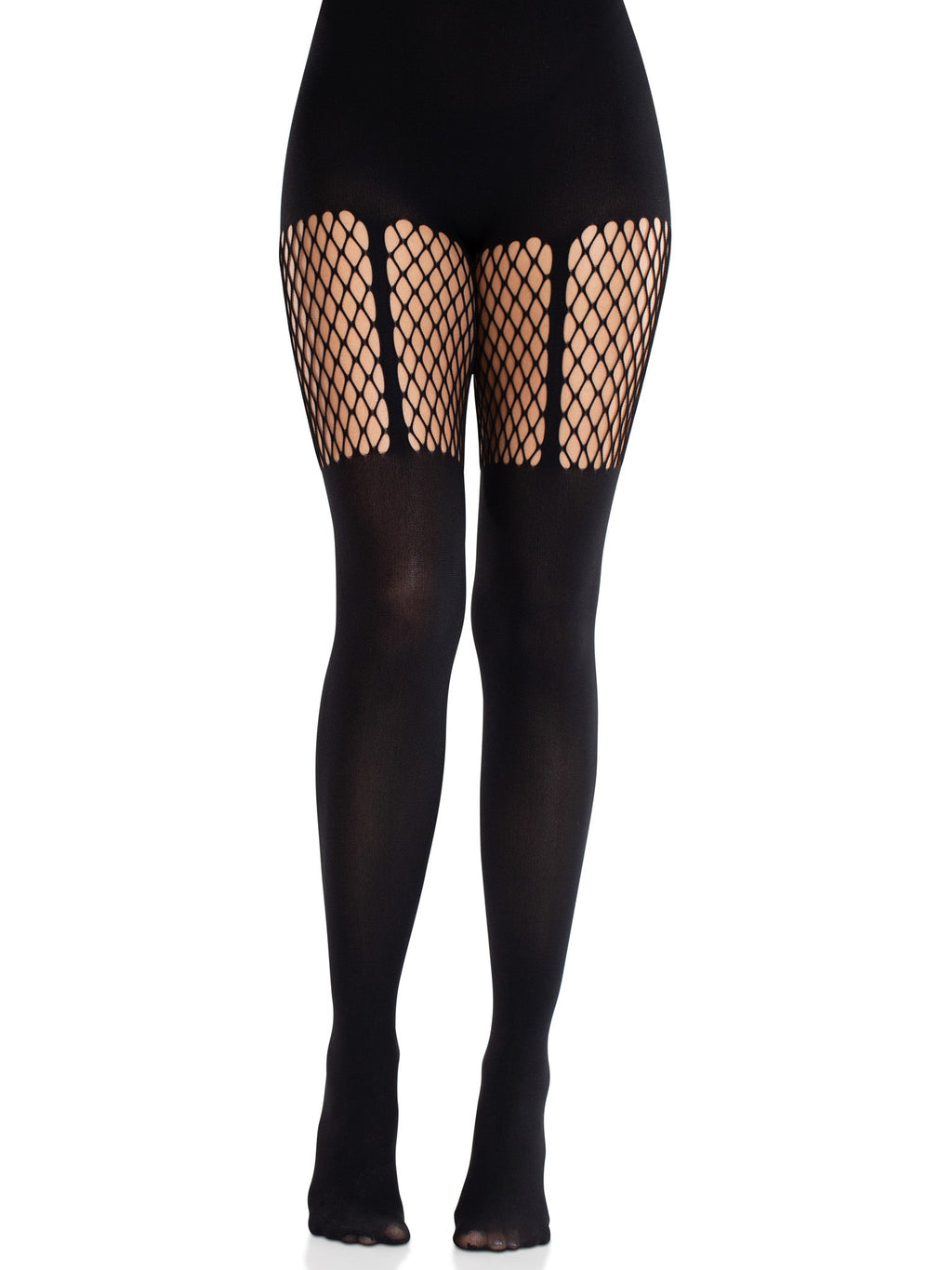 Leg Avenue Jett Garter Illusion Tights