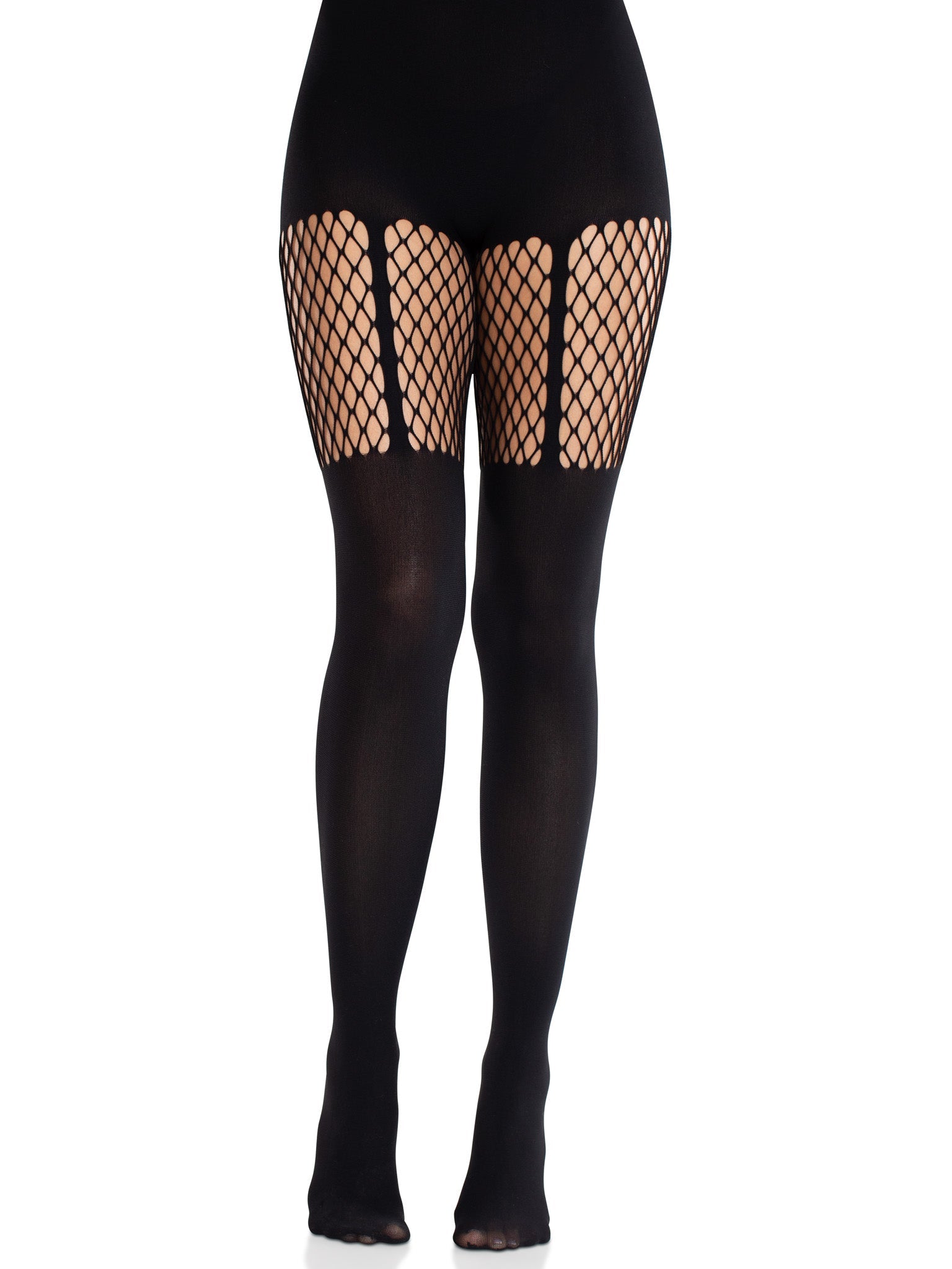 Leg Avenue Jett Garter Illusion Tights