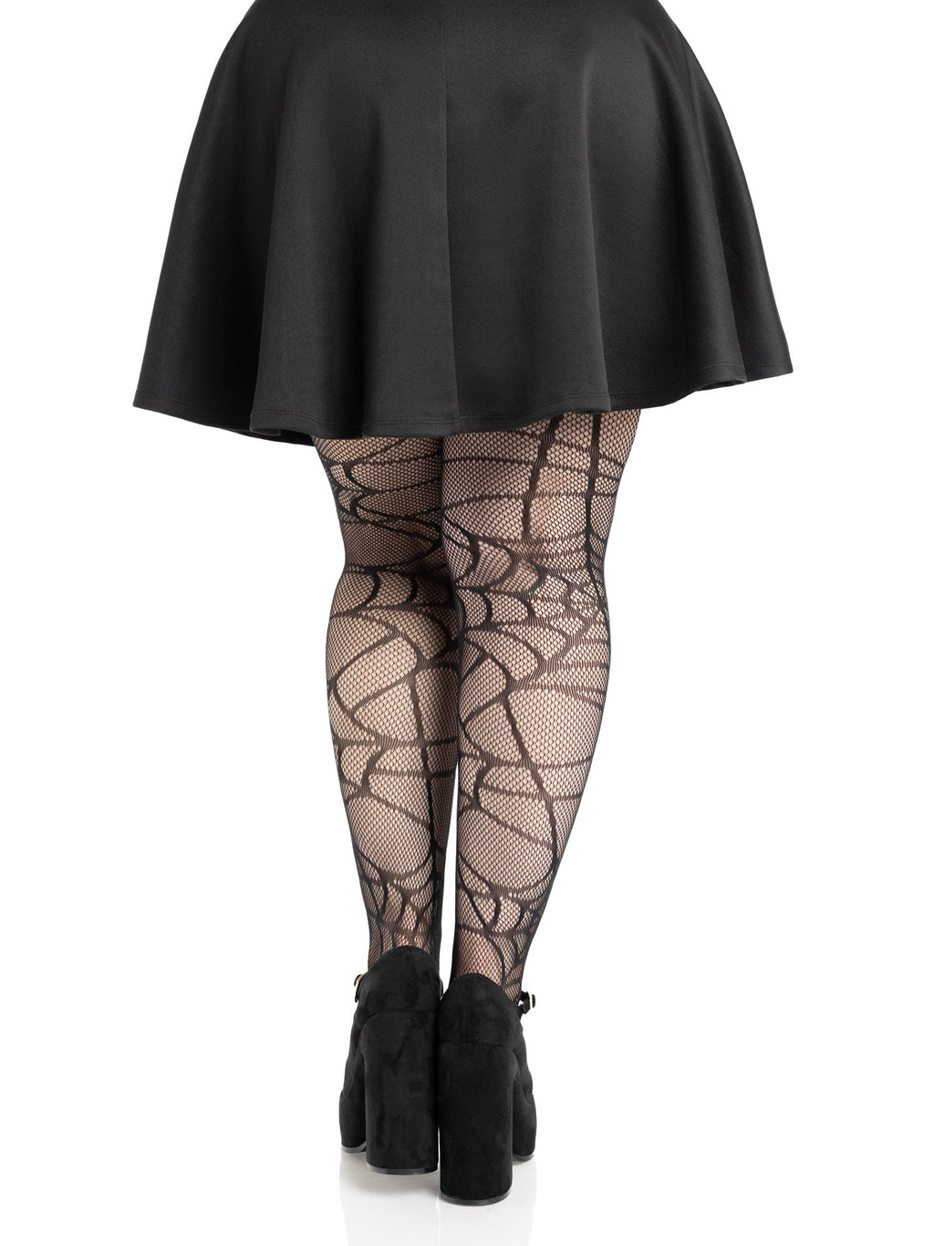 Leg Avenue Plus Size Spiderweb Net Tights