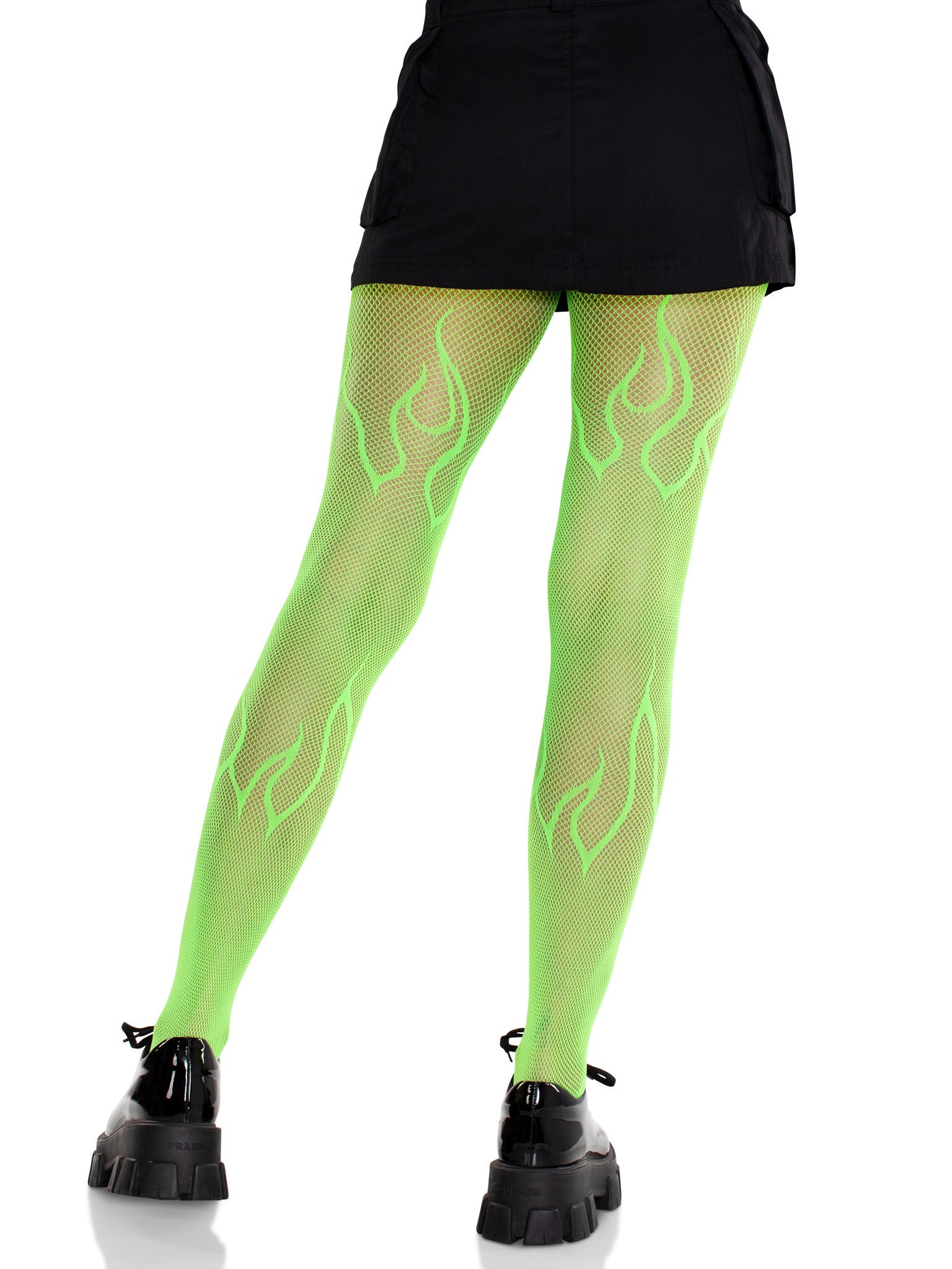 Leg Avenue Flame Fishnet Tights