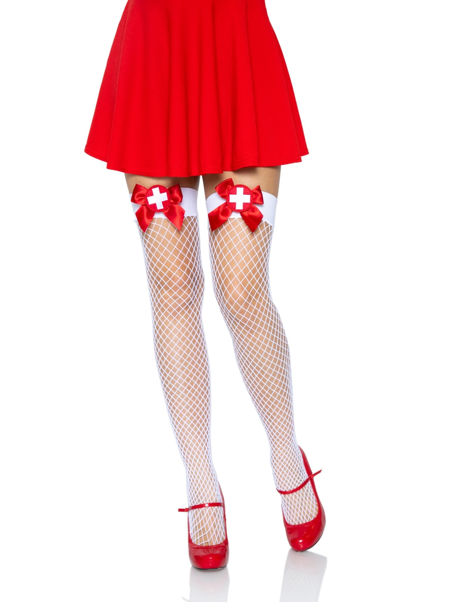 Leg Avenue Cece Nurse Industrial Net Tights