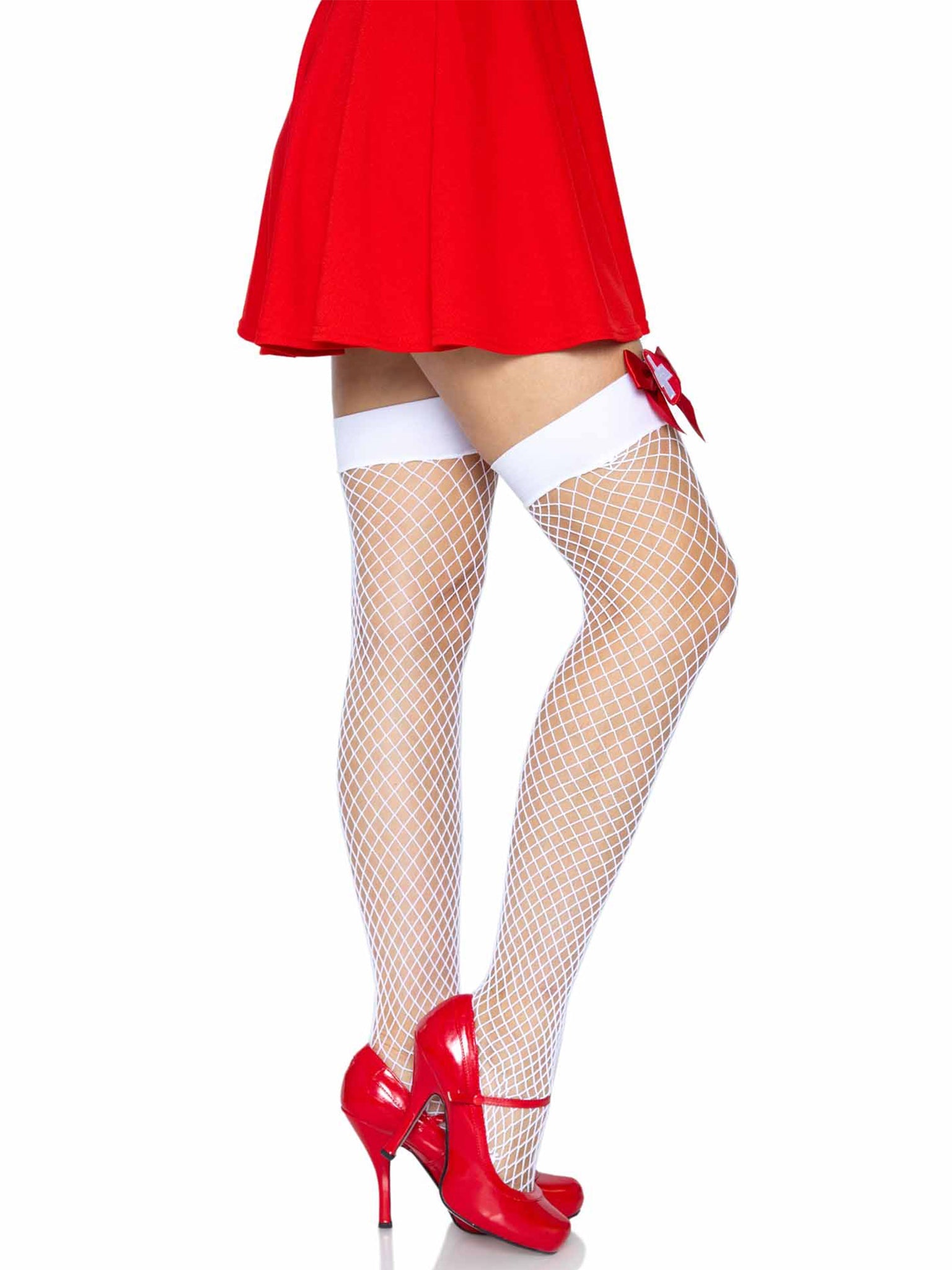 Leg Avenue Cece Nurse Industrial Net Tights