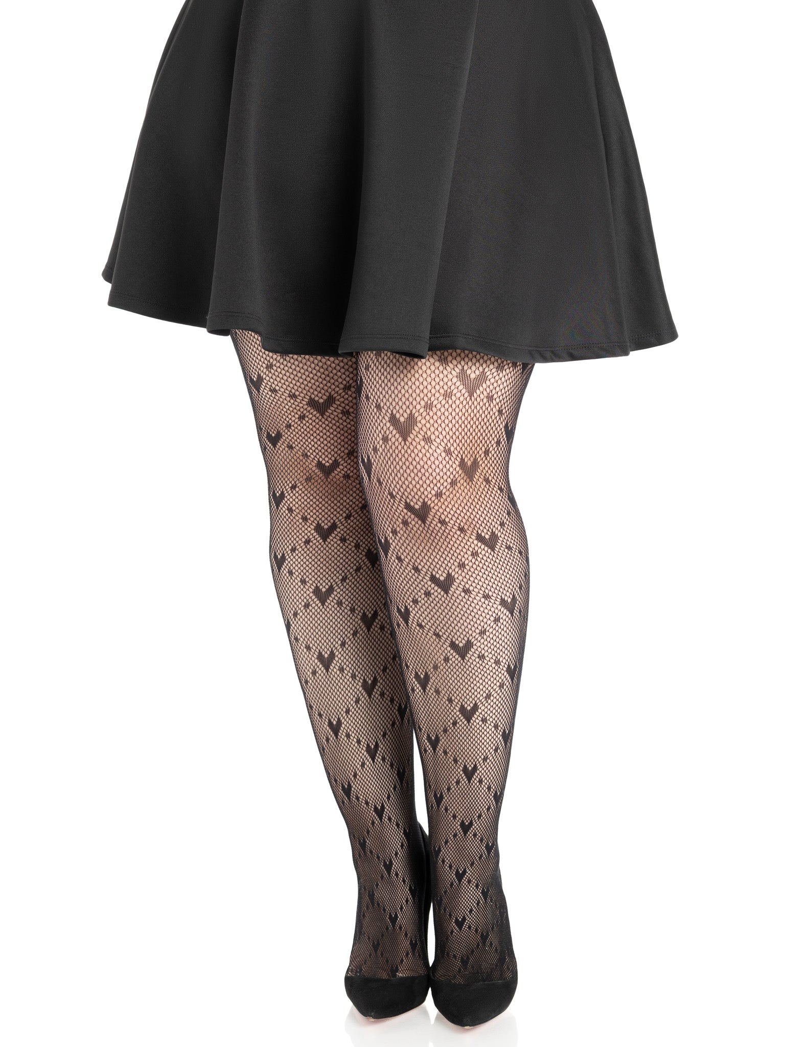 Leg Avenue Valentina Heart Net Tights